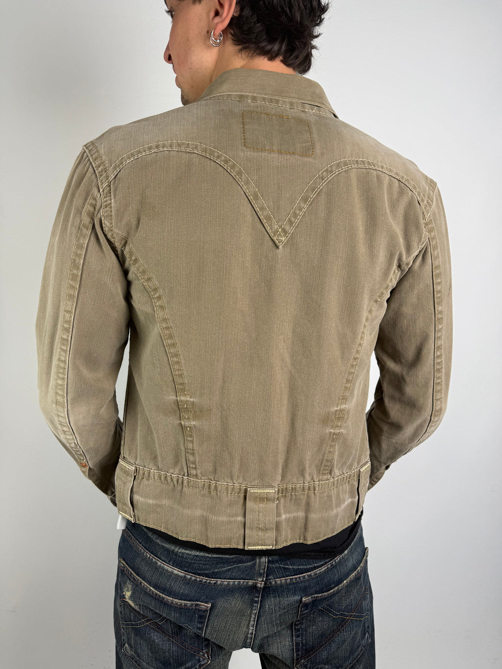 Vintage Levi’s Light Brown Denim Jacket S/M
