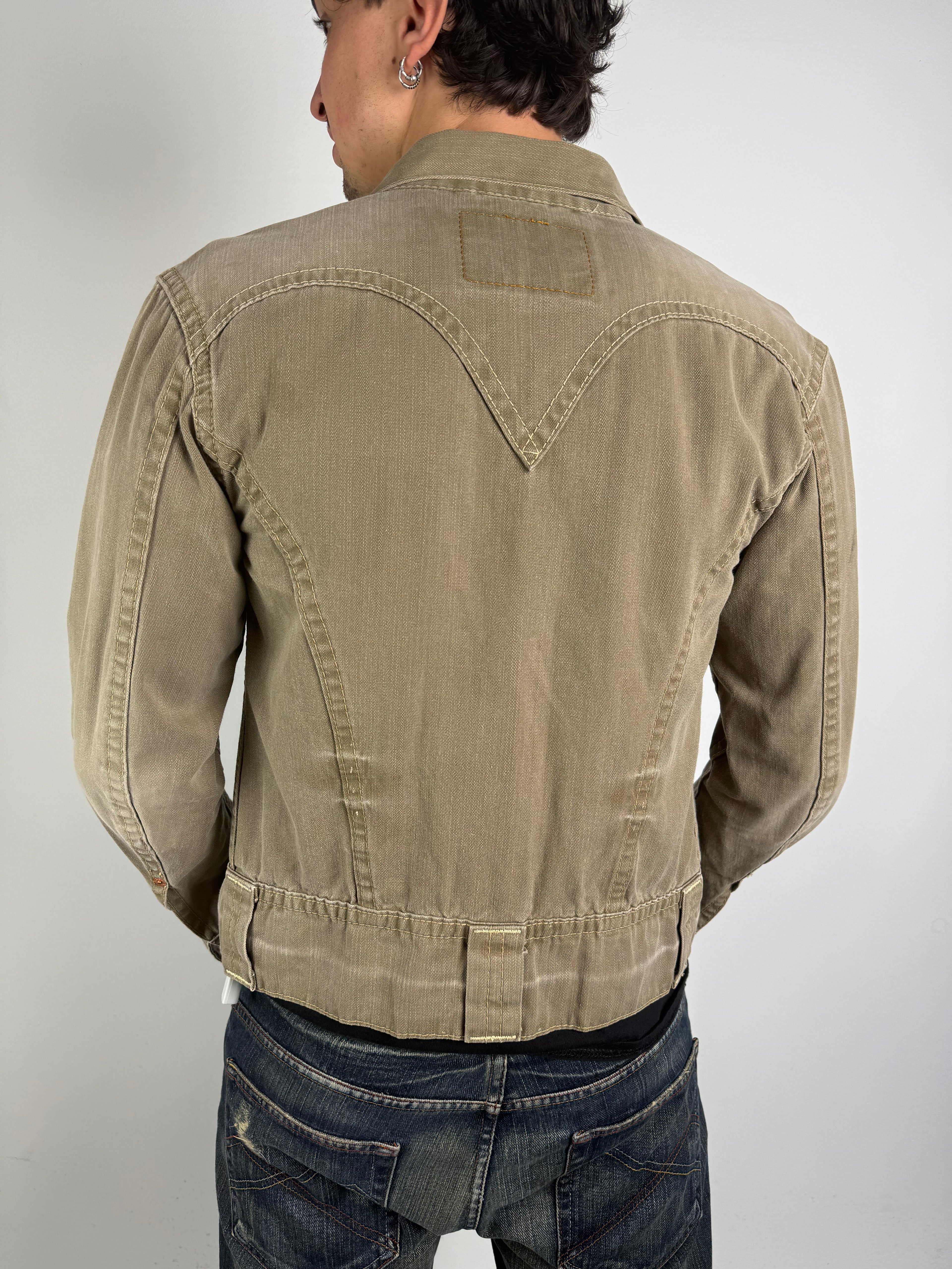 Vintage Levi’s Light Brown Denim Jacket S/M
