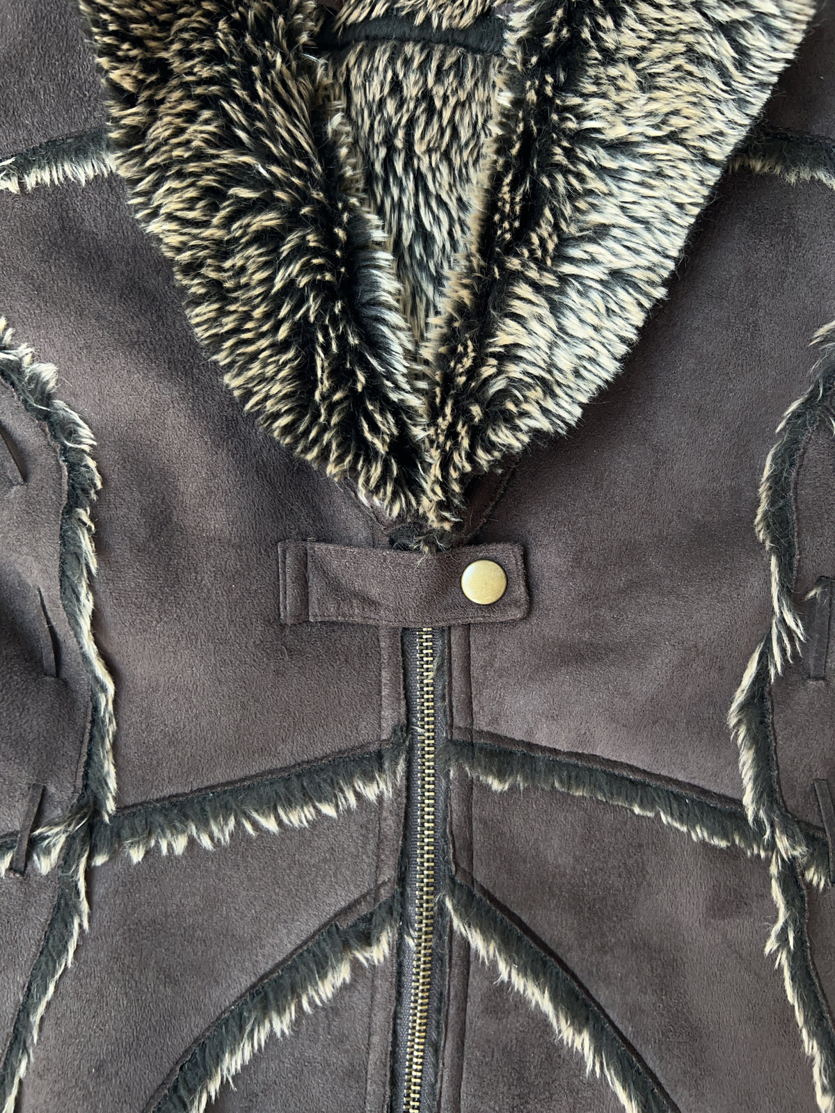 Vintage Young Spirit Fur Vest (L)