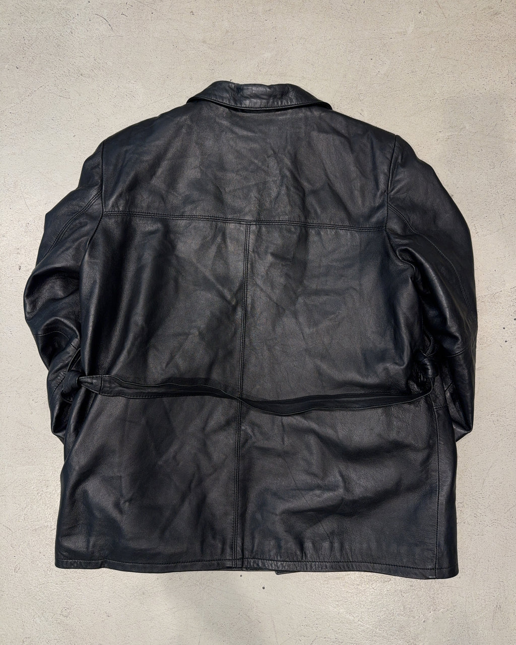 Vintage Wake Ledermantel (XXL)