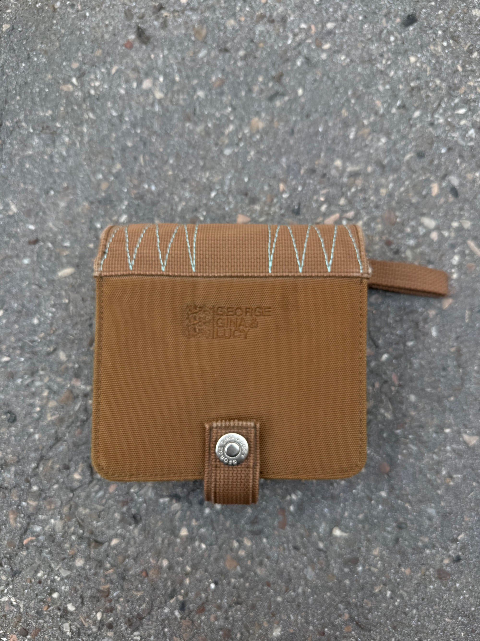 Vintage George Gina & Lucy Brown Wallet