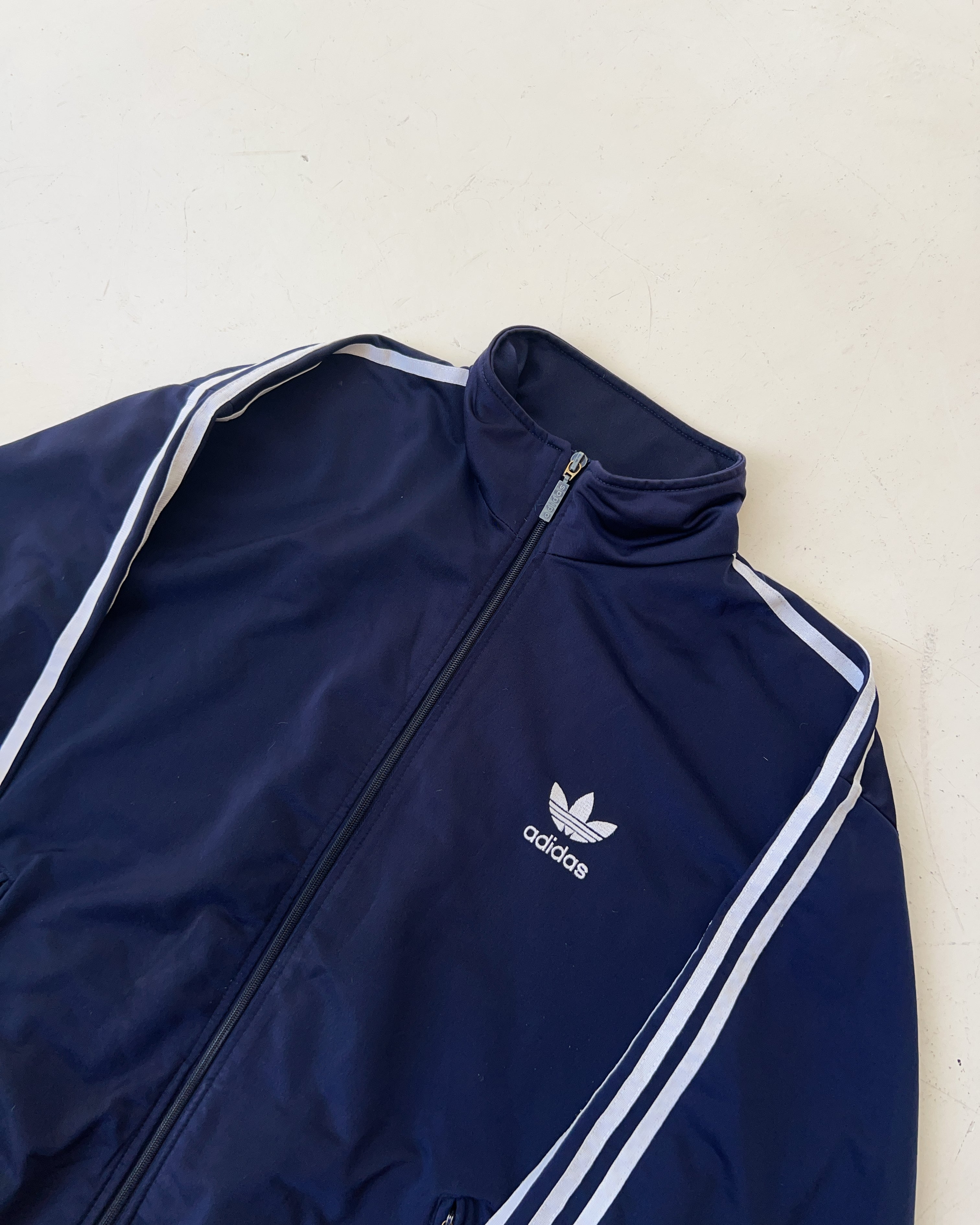 Vintage Adidas Blaue Jacke (L)