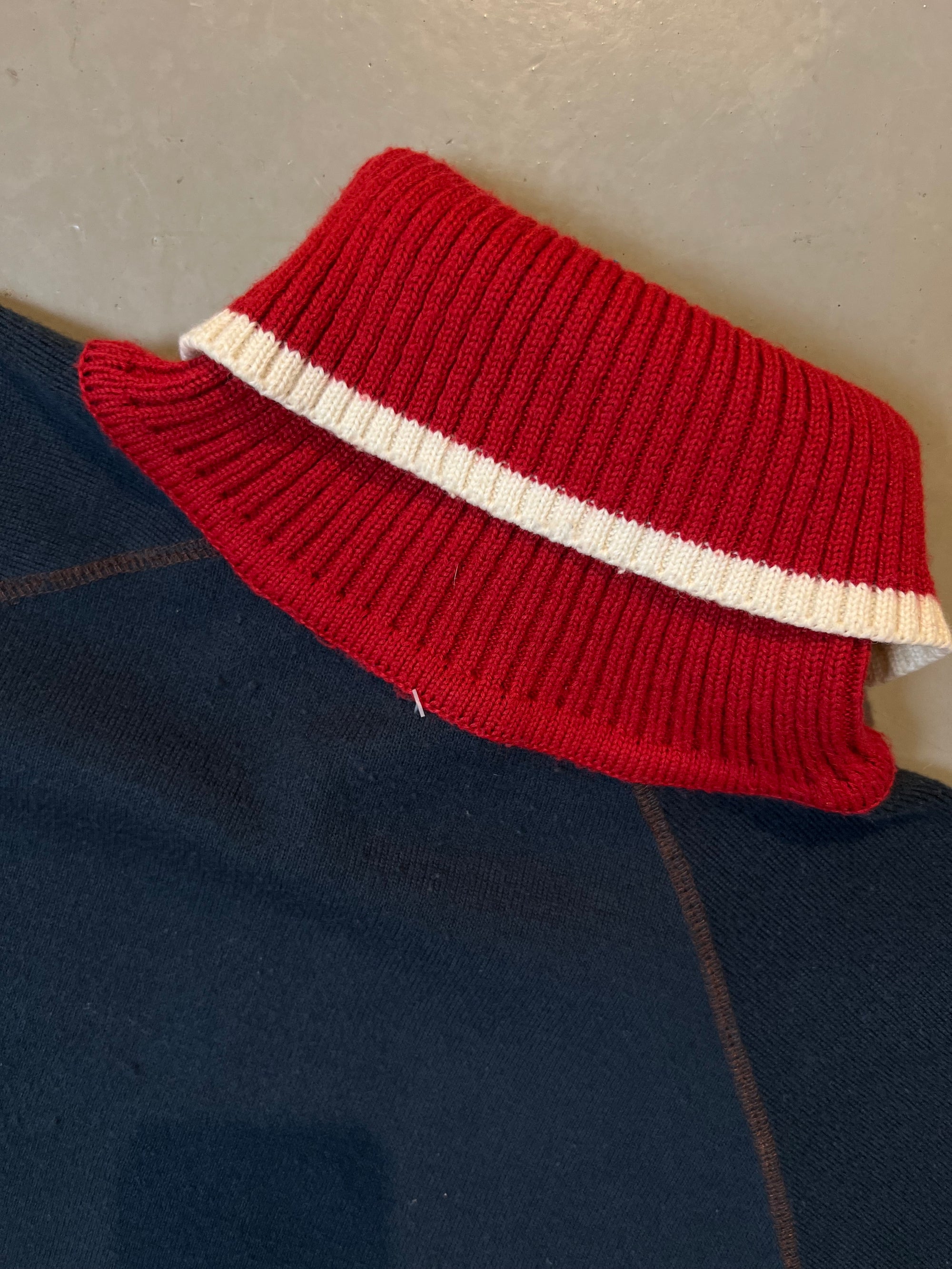 Vintage NYC Turtleneck Knit Zip Sweater M/L