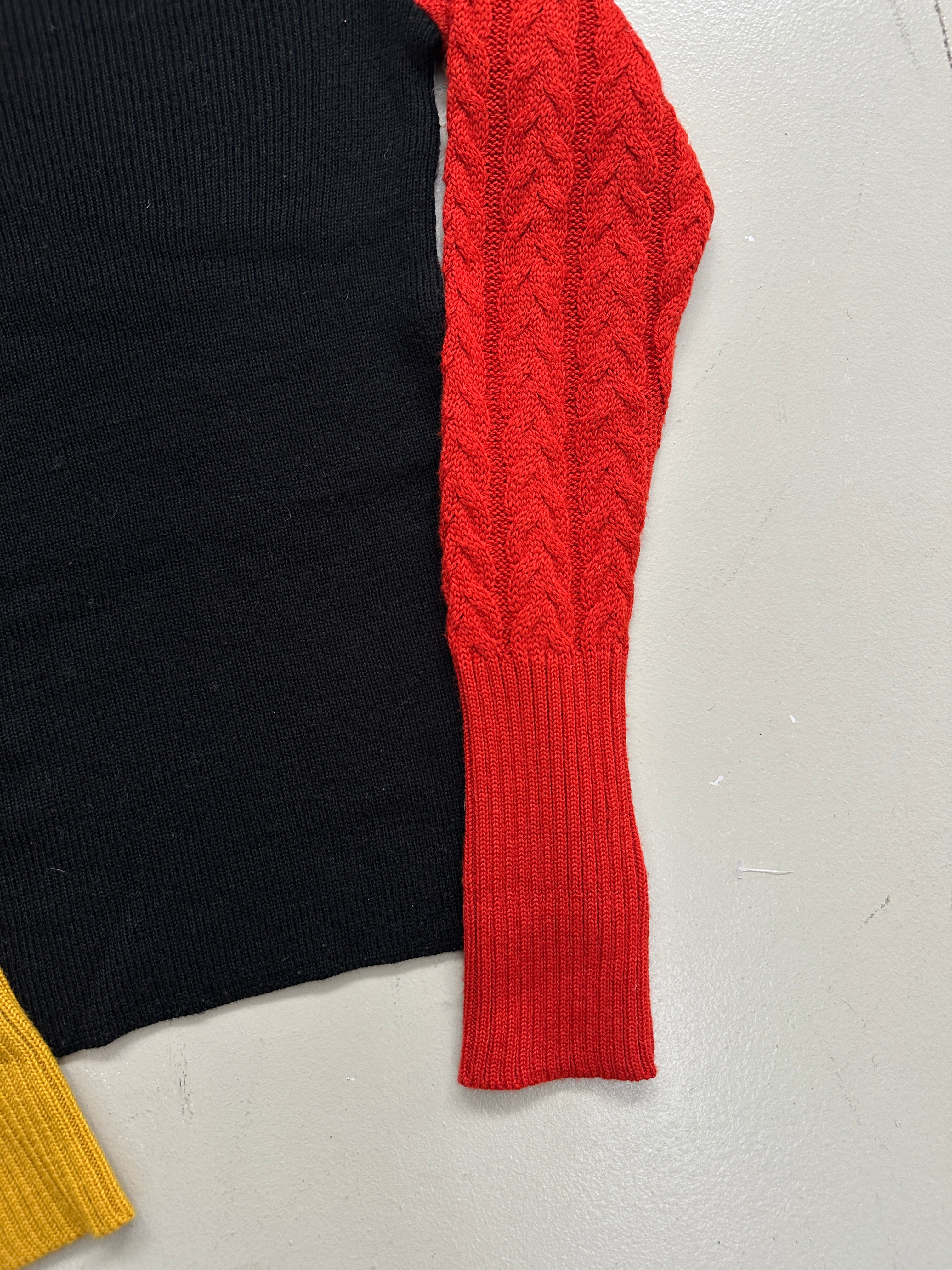 Vintage Gaultier Junior Colorful Wool Sweater M/L