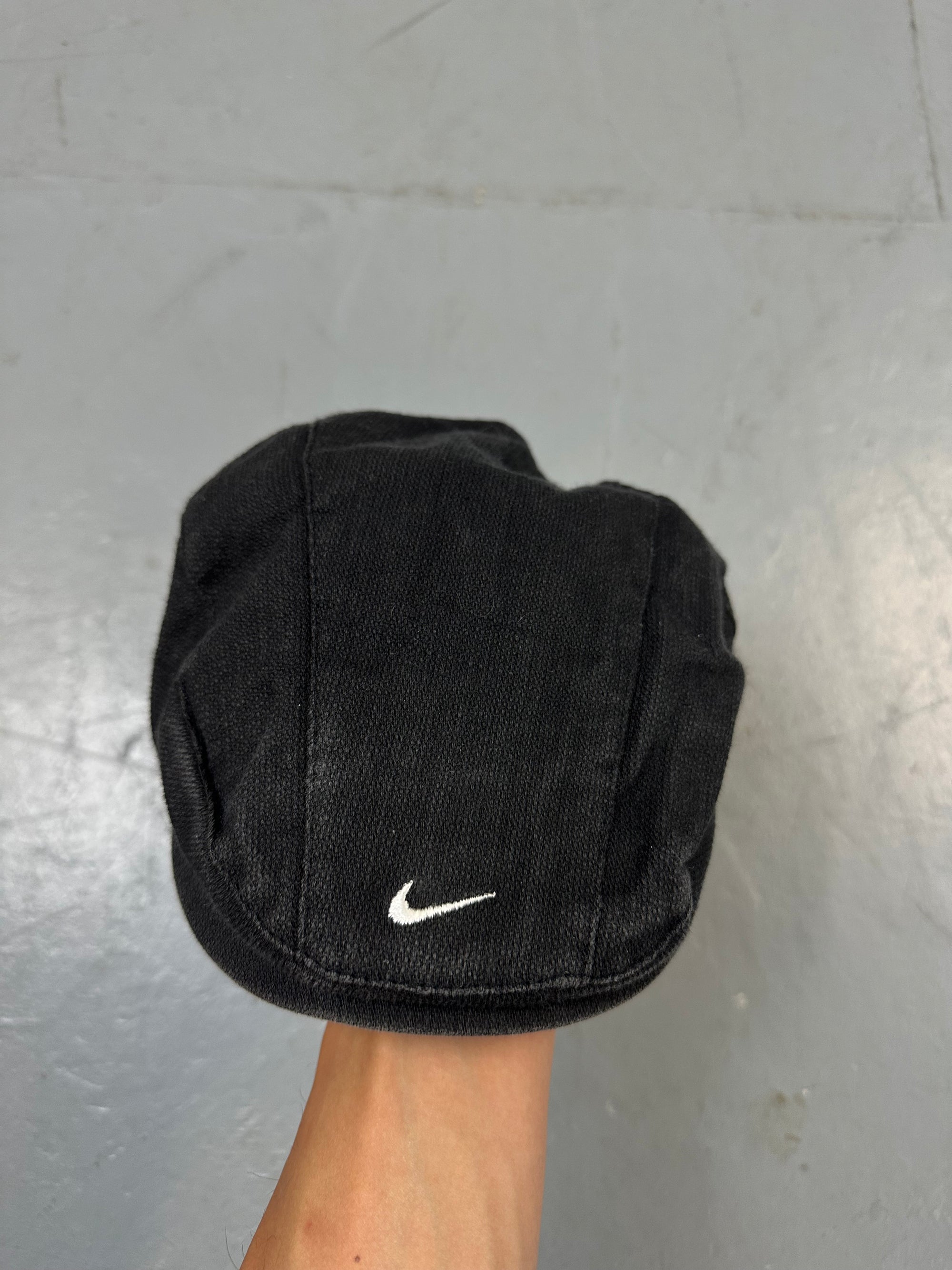 Vintage Black Nike Flat Cap