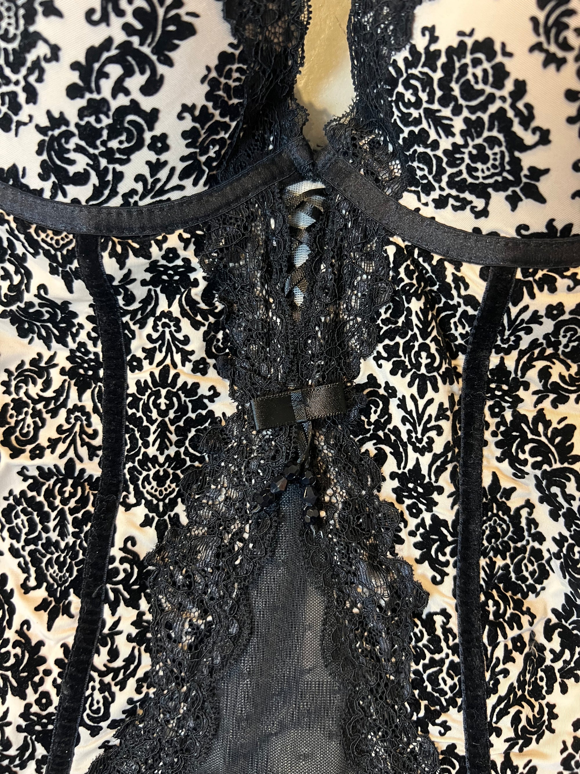 Vintage Censored Corsett Top XS/S