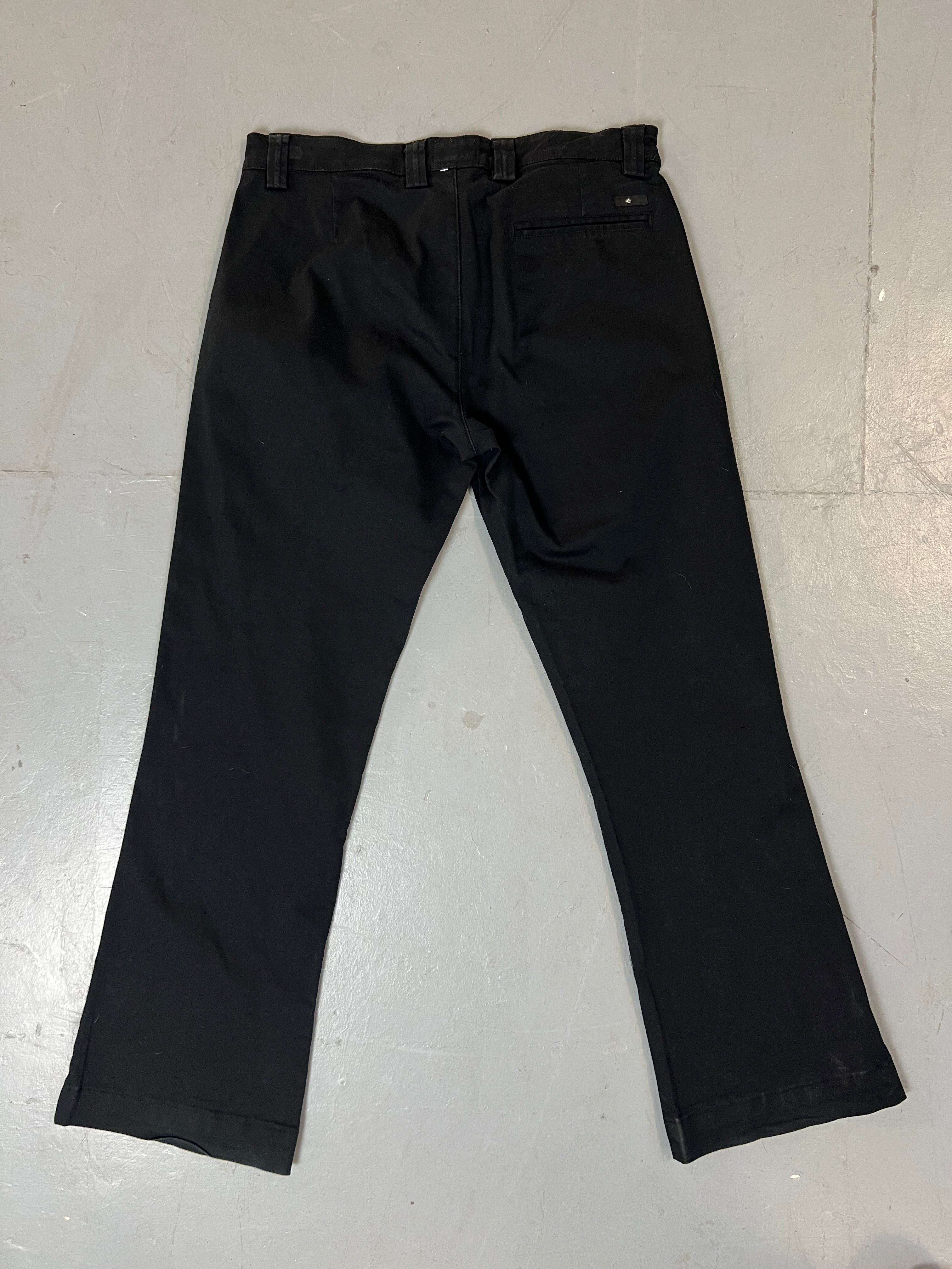 Vintage Energie Black Belt Pants M/L