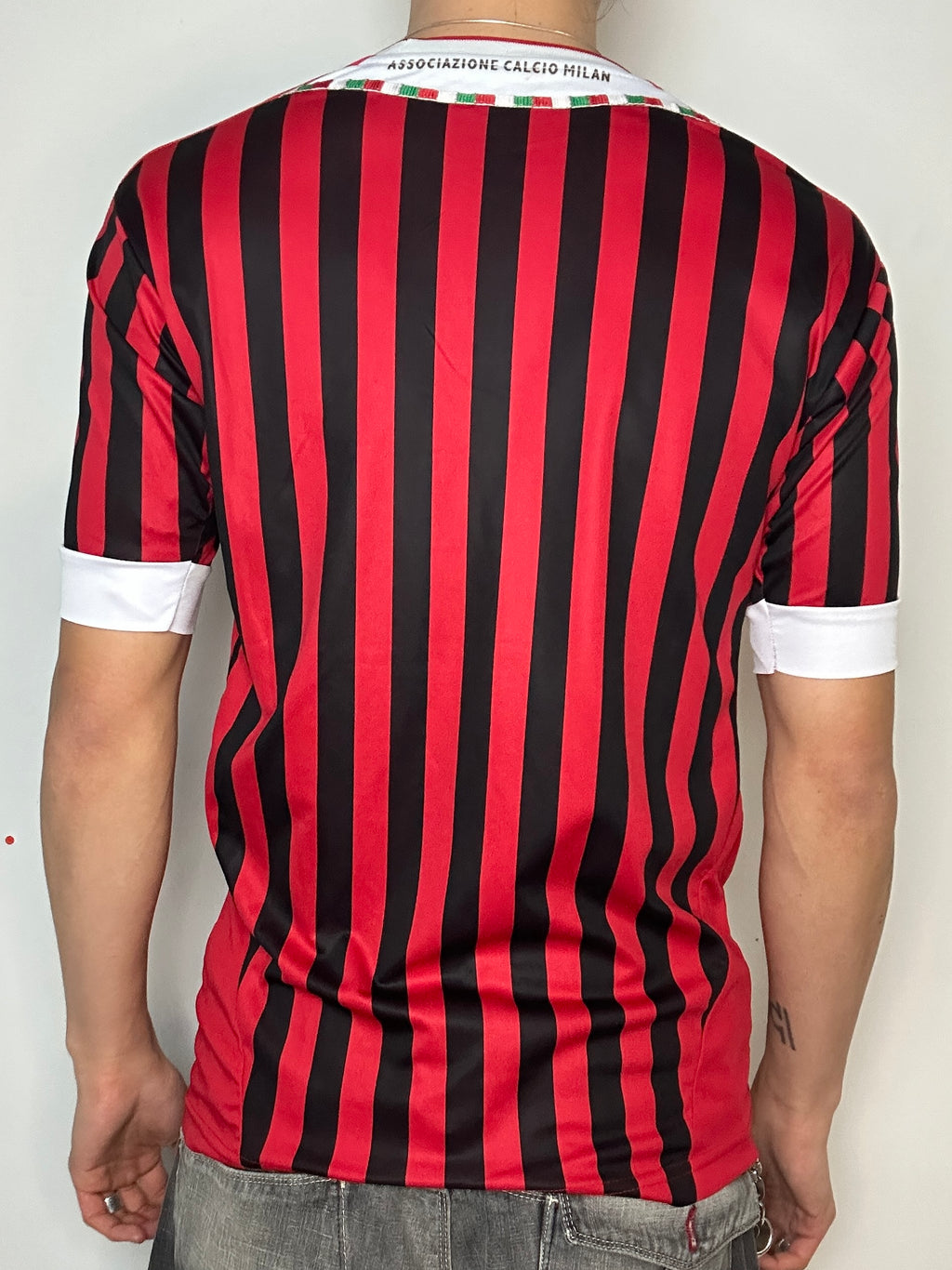 Vintage Adidas AC Milan 11/12 Home Jersey M