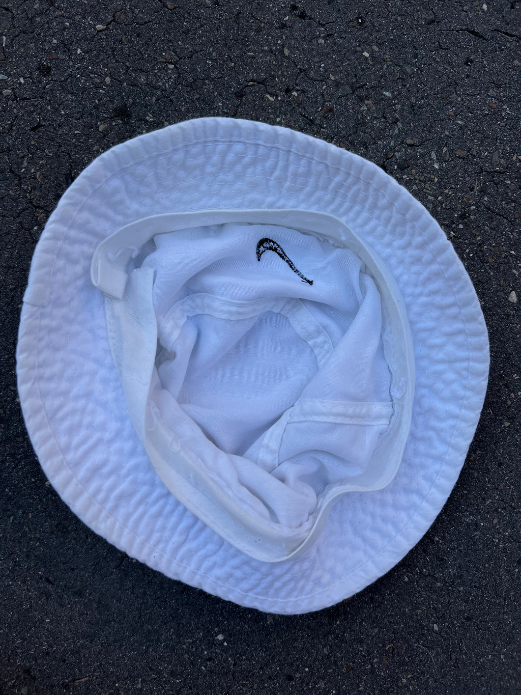 Vintage Nike White Bucket Hat