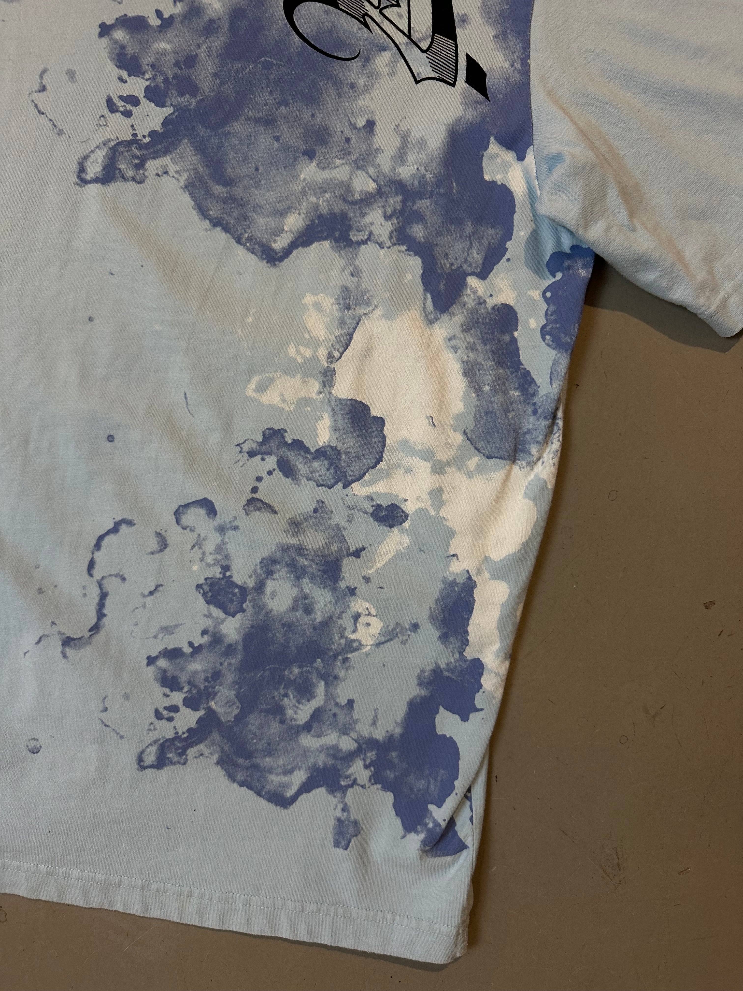 Vintage Baby Blue Graphic Tee L/XL