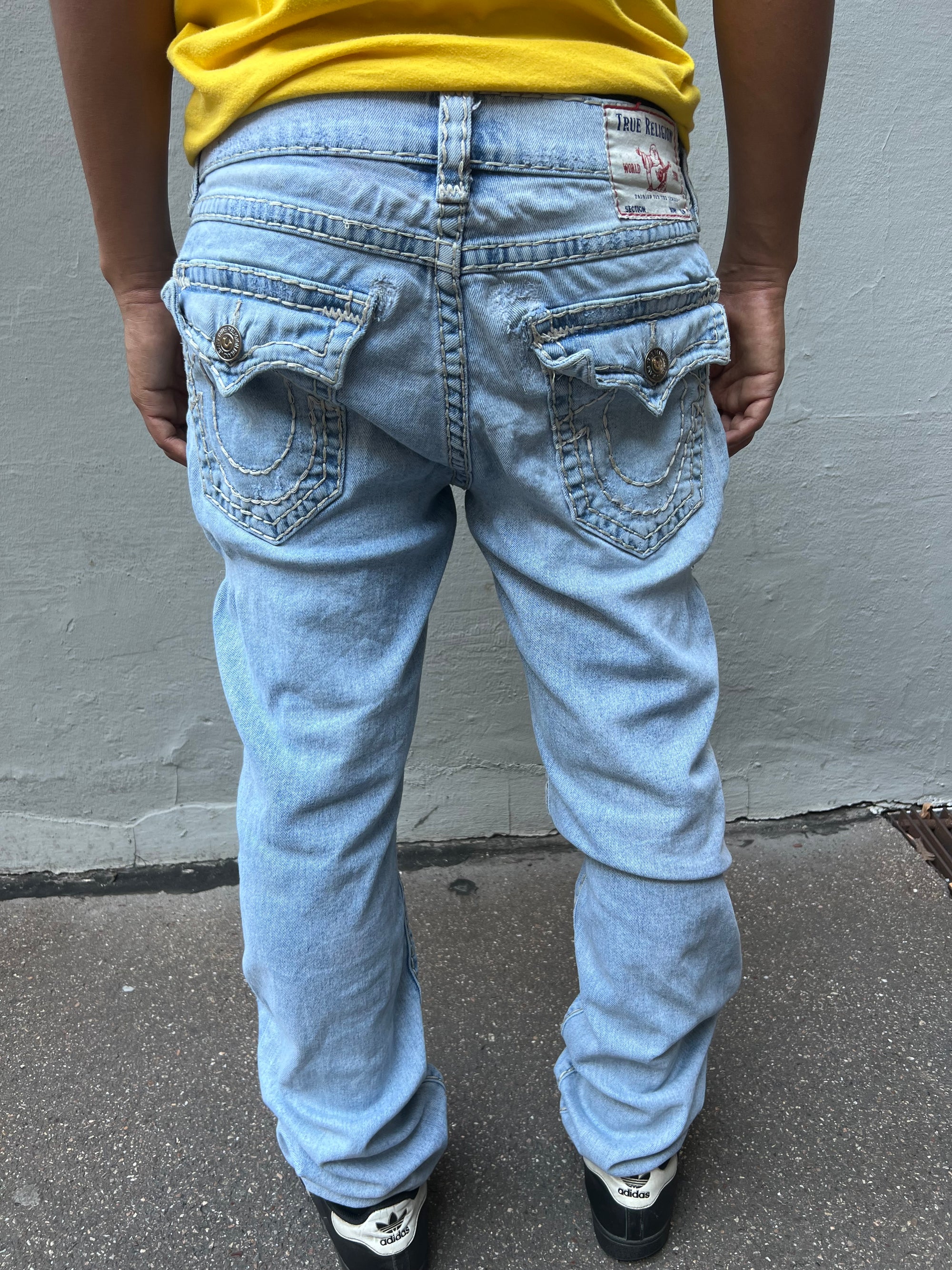 Vintage True Religion Light Washed Denim M/L