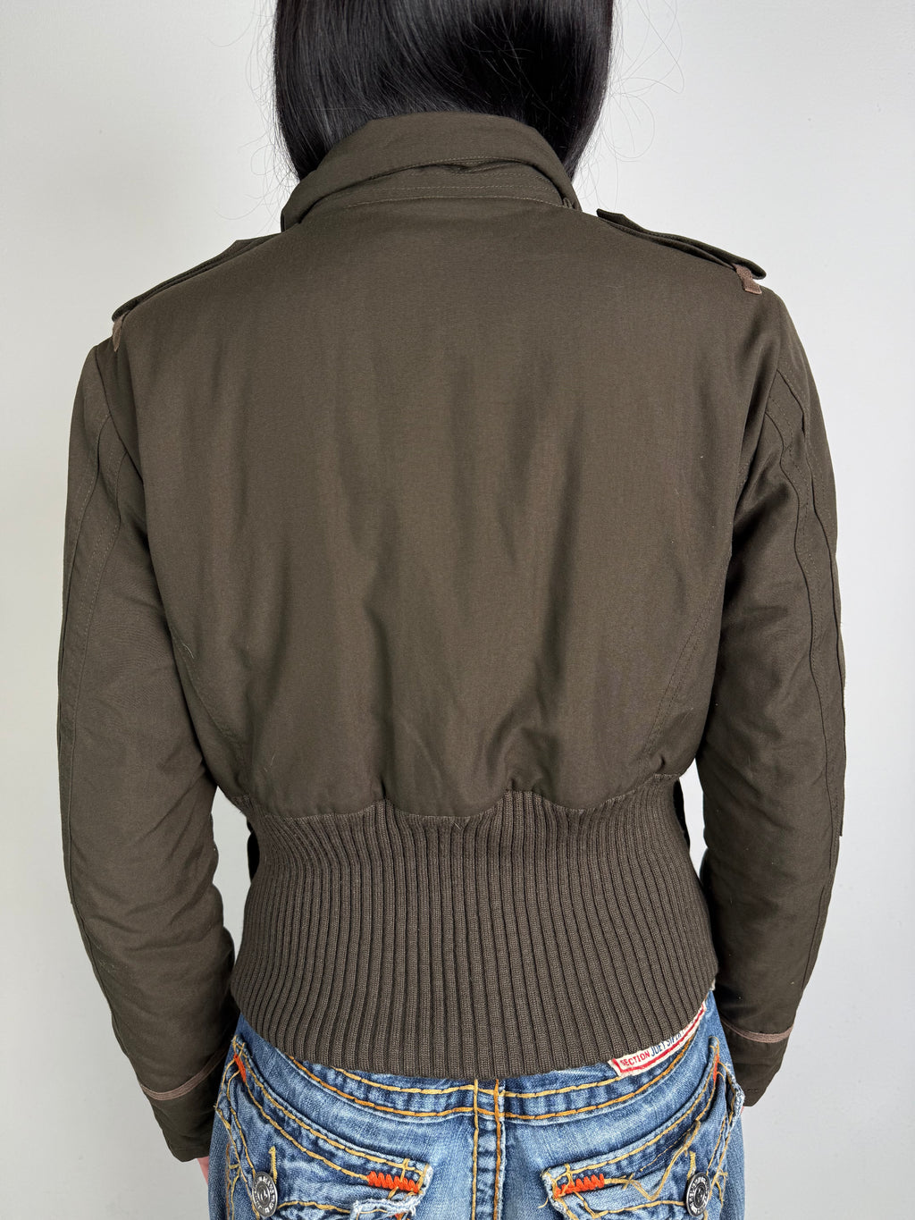 Vintage Wool Rich Brown Winter Jacket M