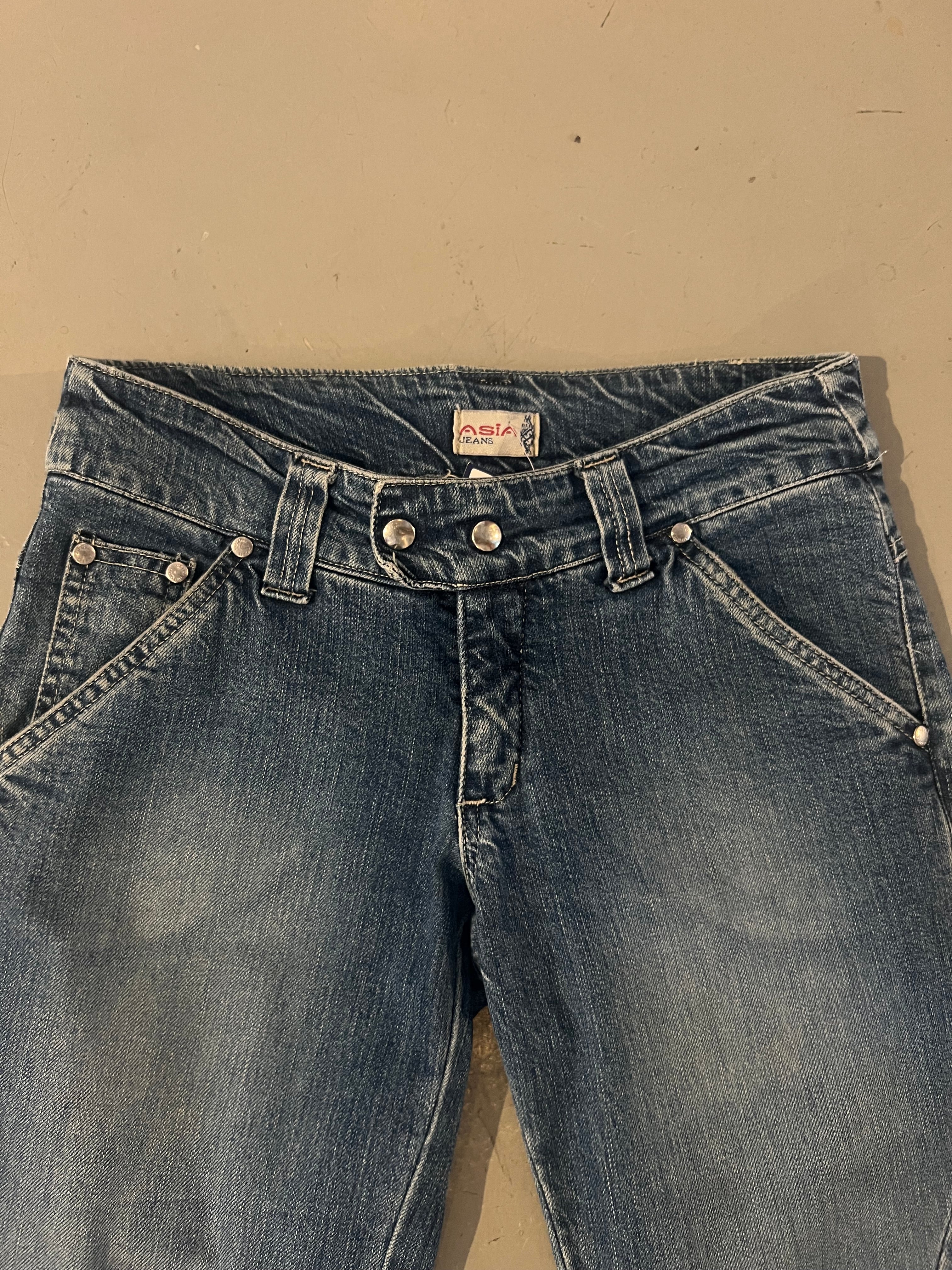 Vintage Blue Cute Short Denim XS/S
