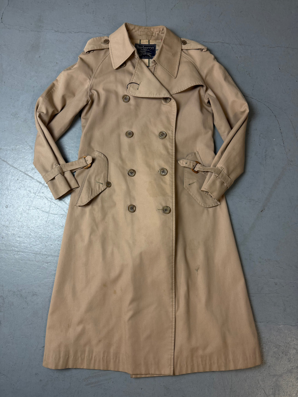 Vintage Beige Burberrys Trenchcoat M