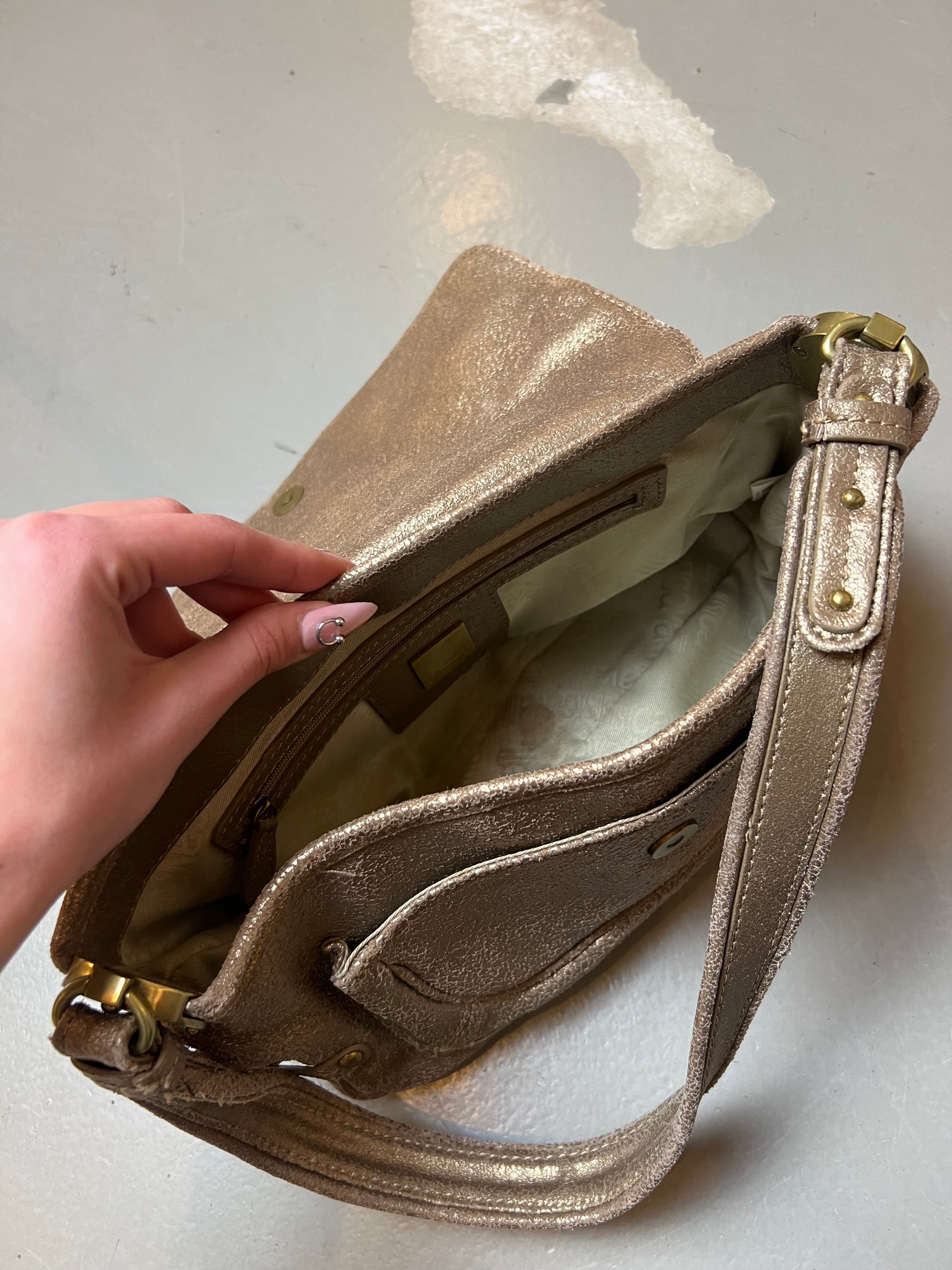 Vintage Just Cavalli All Gold Bag