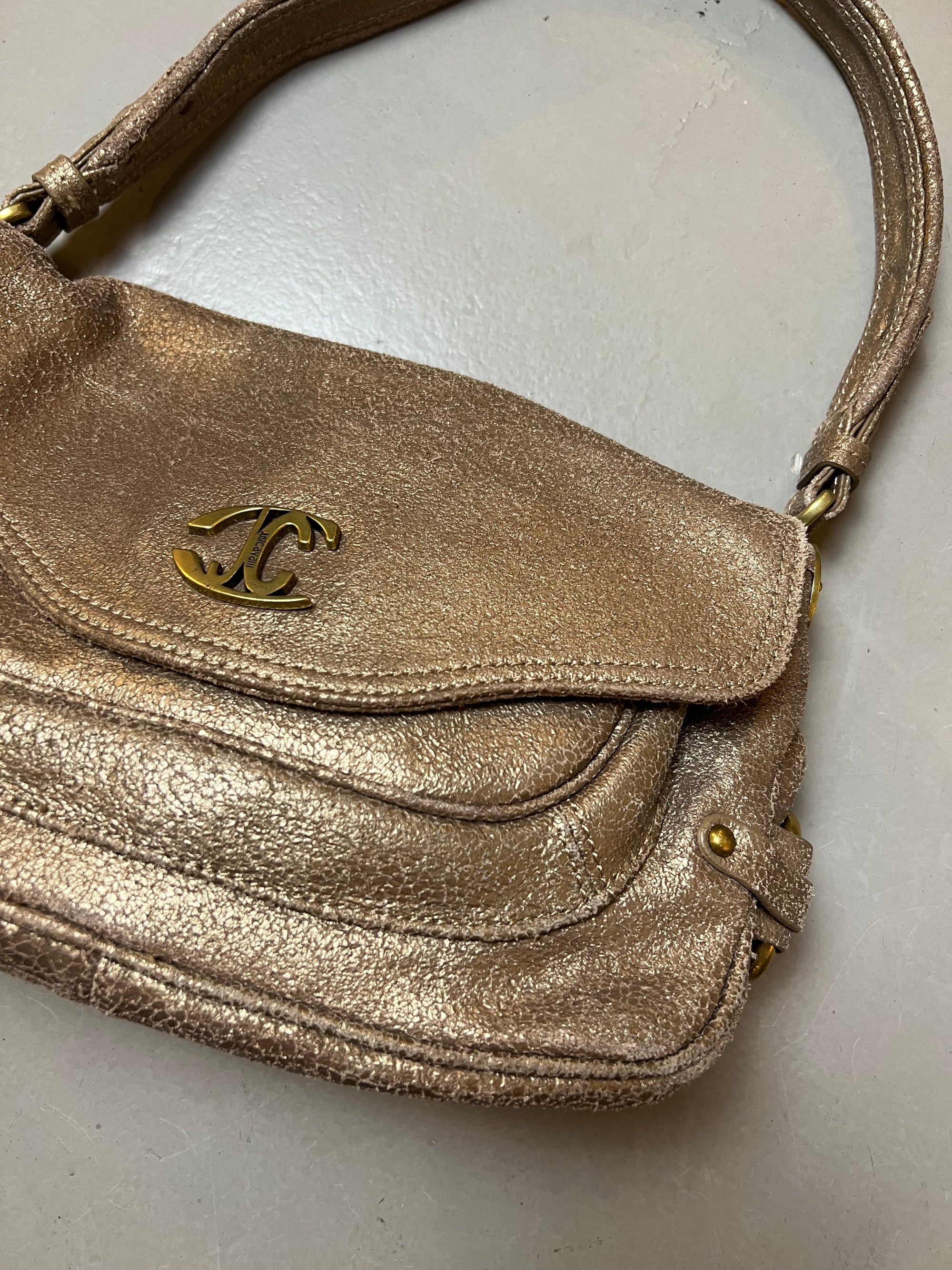 Vintage Just Cavalli All Gold Bag