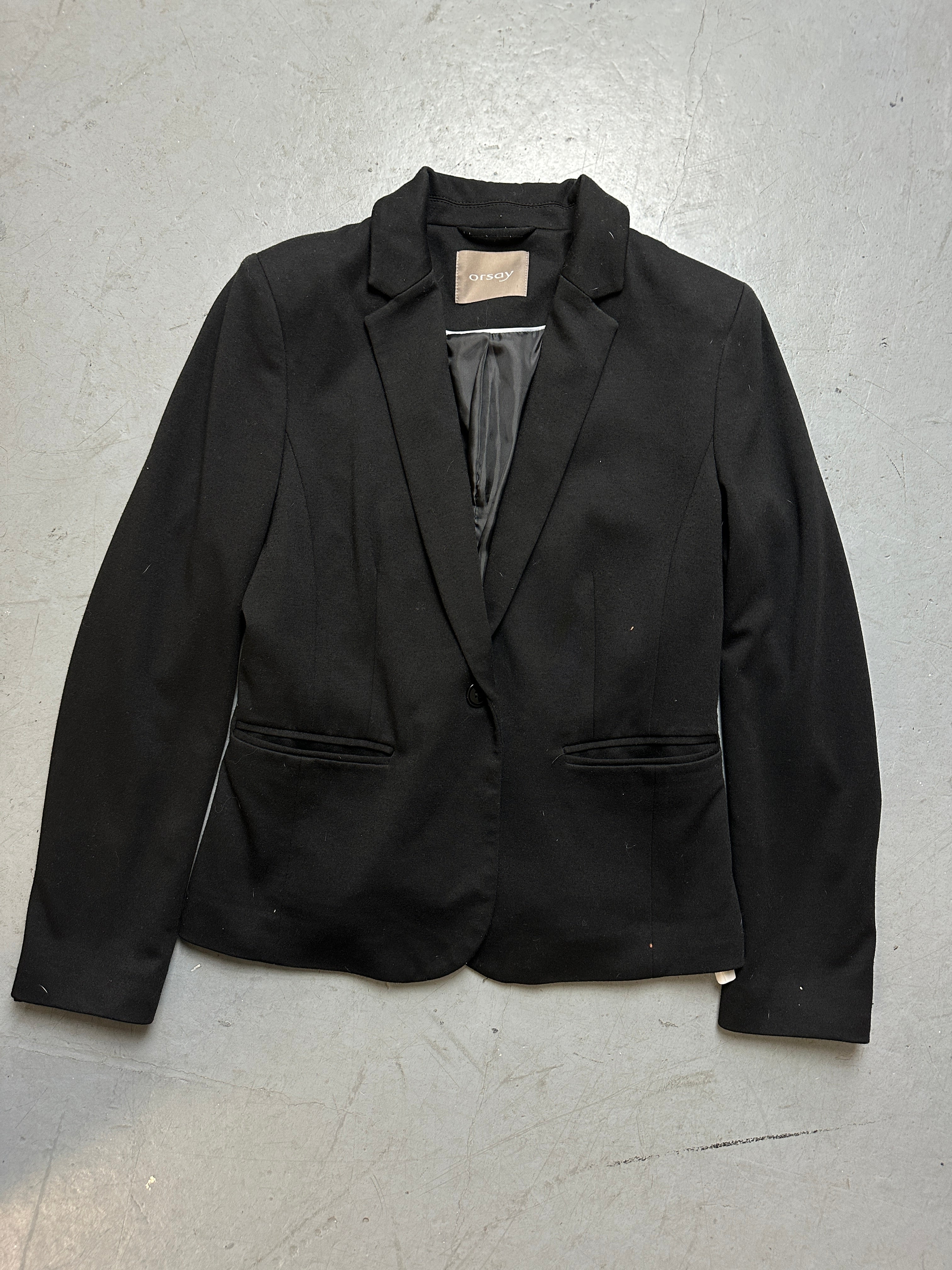 Produktbild von Vintage Black Blazer S/M von vorne 