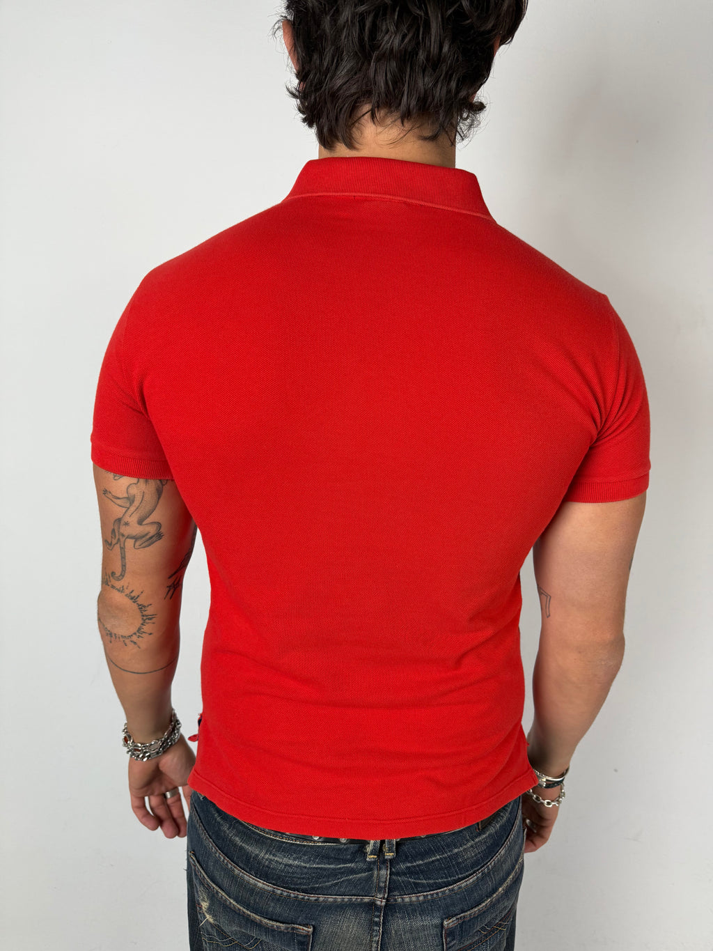 Vintage Orange Ralph Lauren Polo M