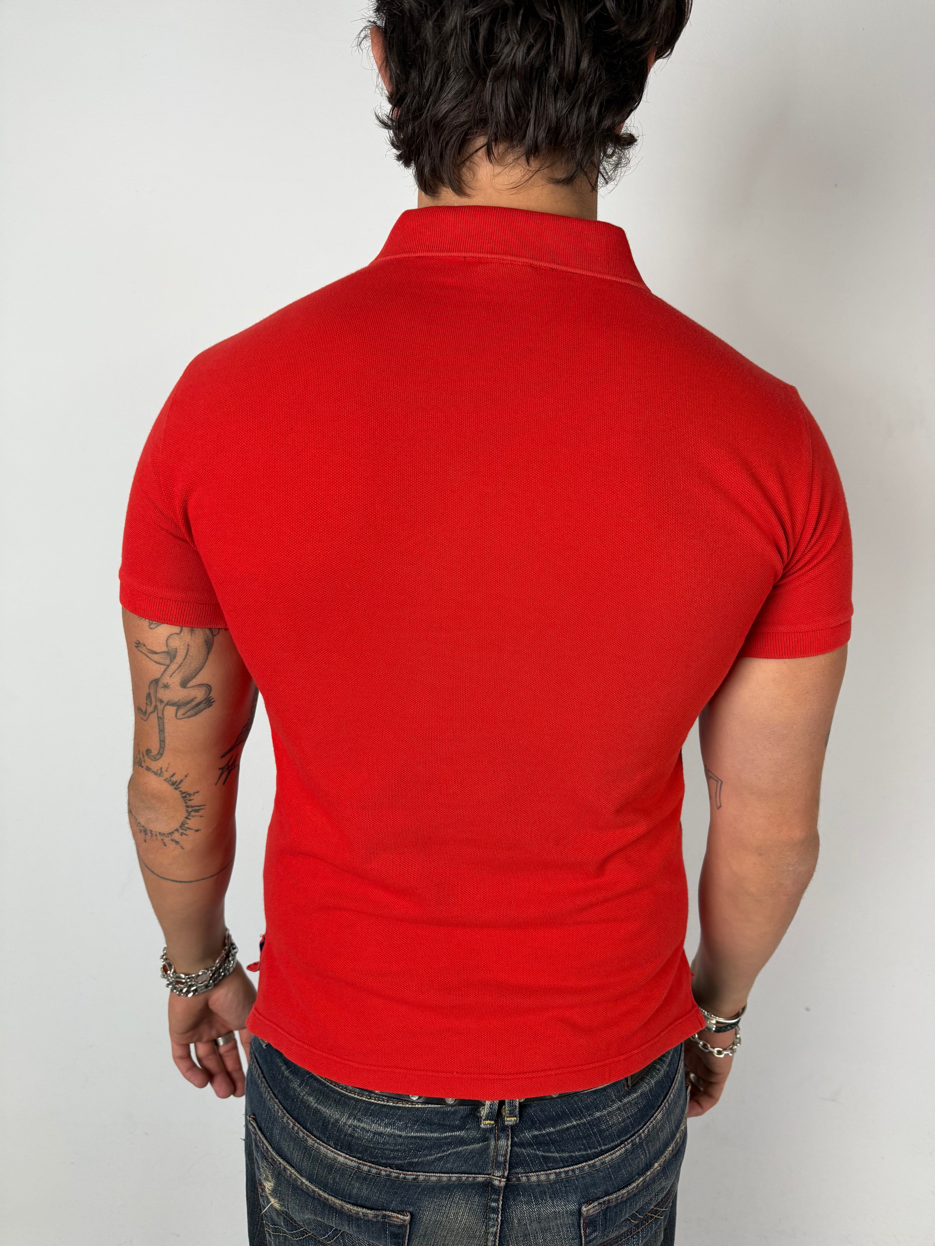 Vintage Orange Ralph Lauren Polo M