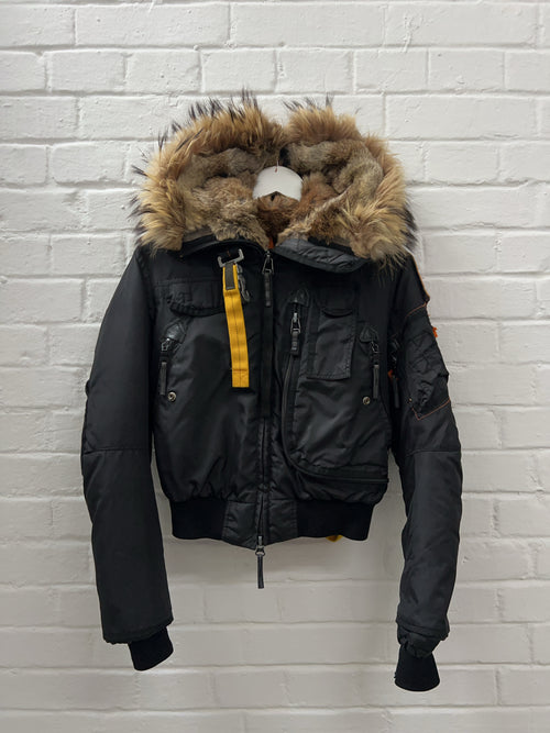 Vintage Parajumpers Jacke mit Fur Hood (XS)