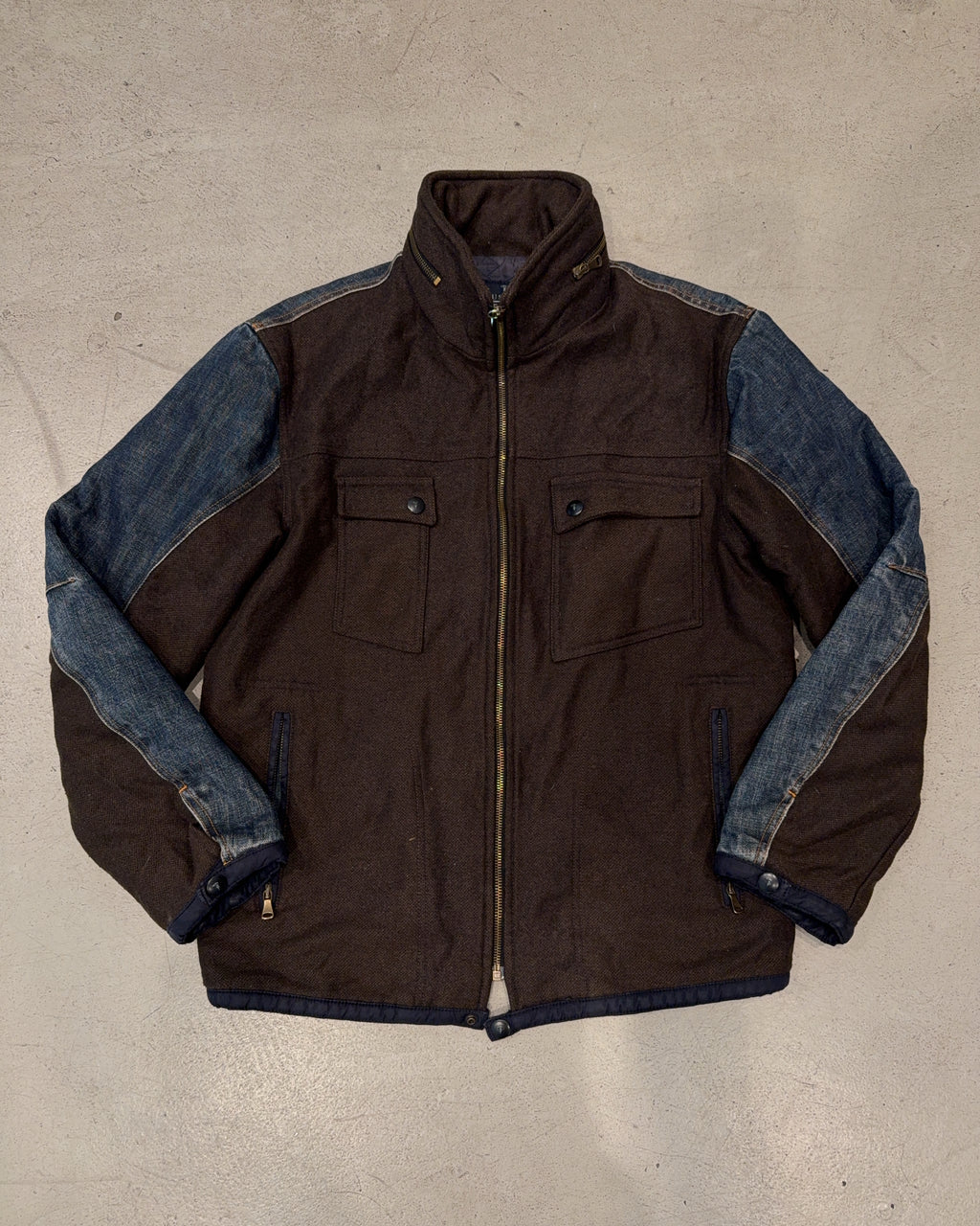 Vintage Trussardi Jeans Jeansjacke (L)
