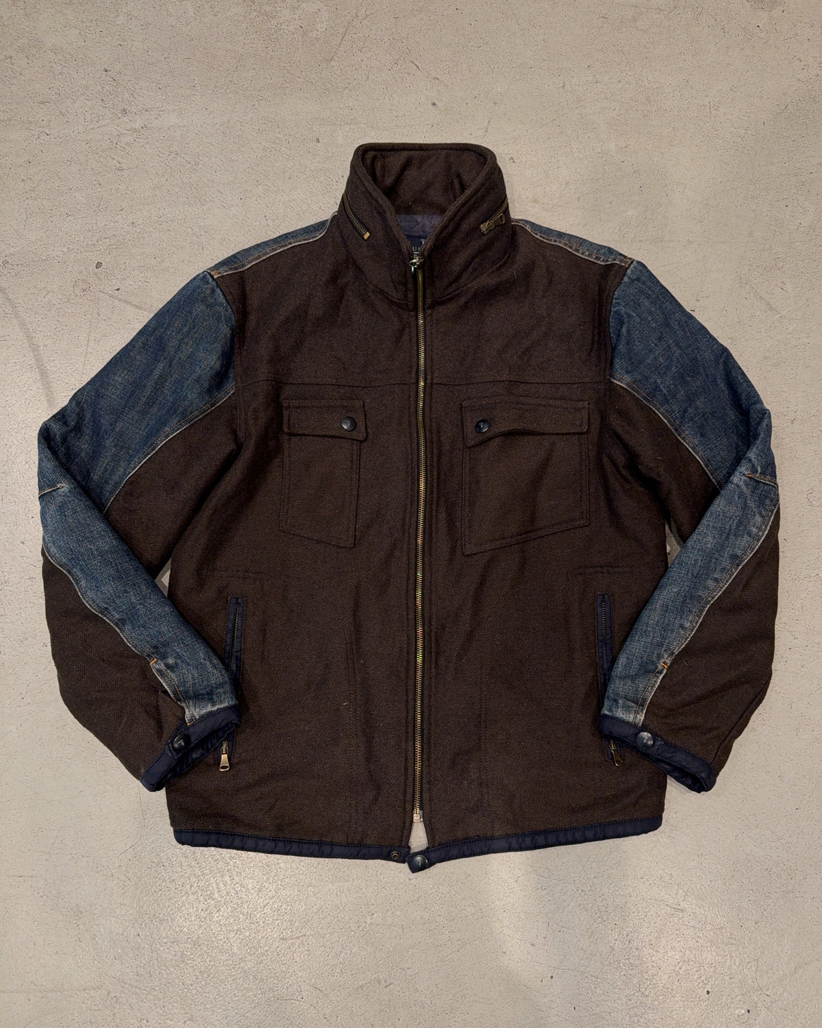 Vintage Trussardi Jeans Jeansjacke (L)