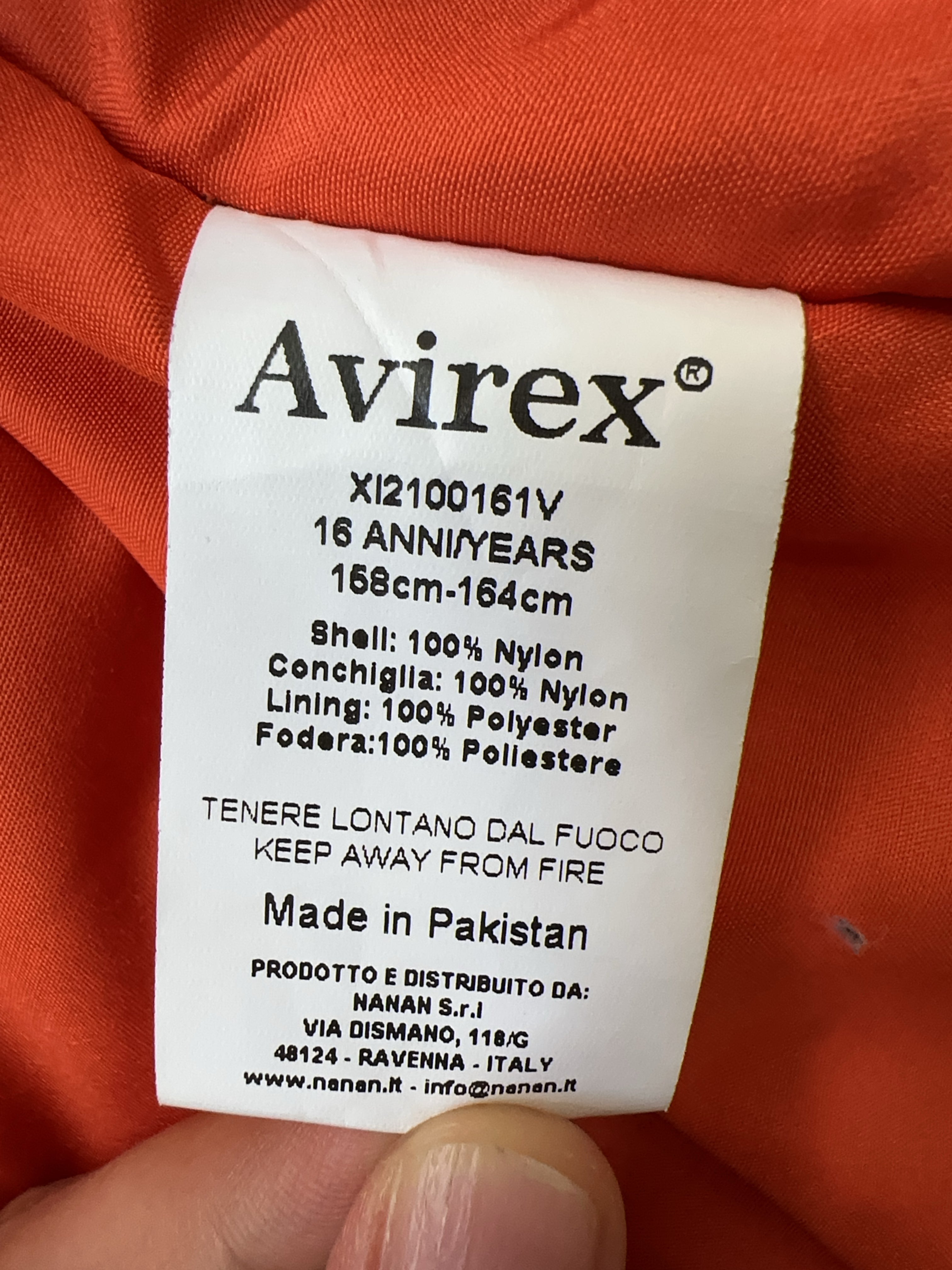 Vintage Avirex Jeansjacke (XS)