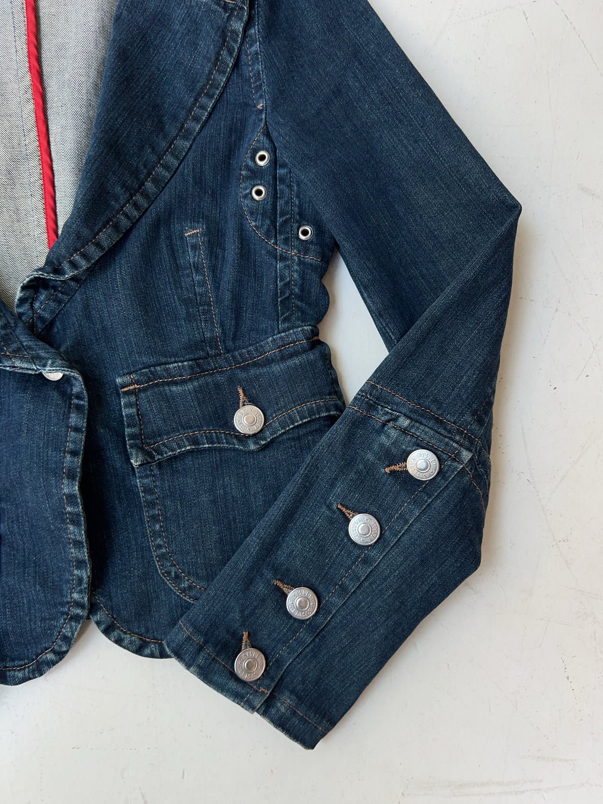 Vintage Sisley Jeans Jacket (L)