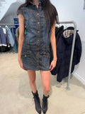 Vintage Denim Dress (S)