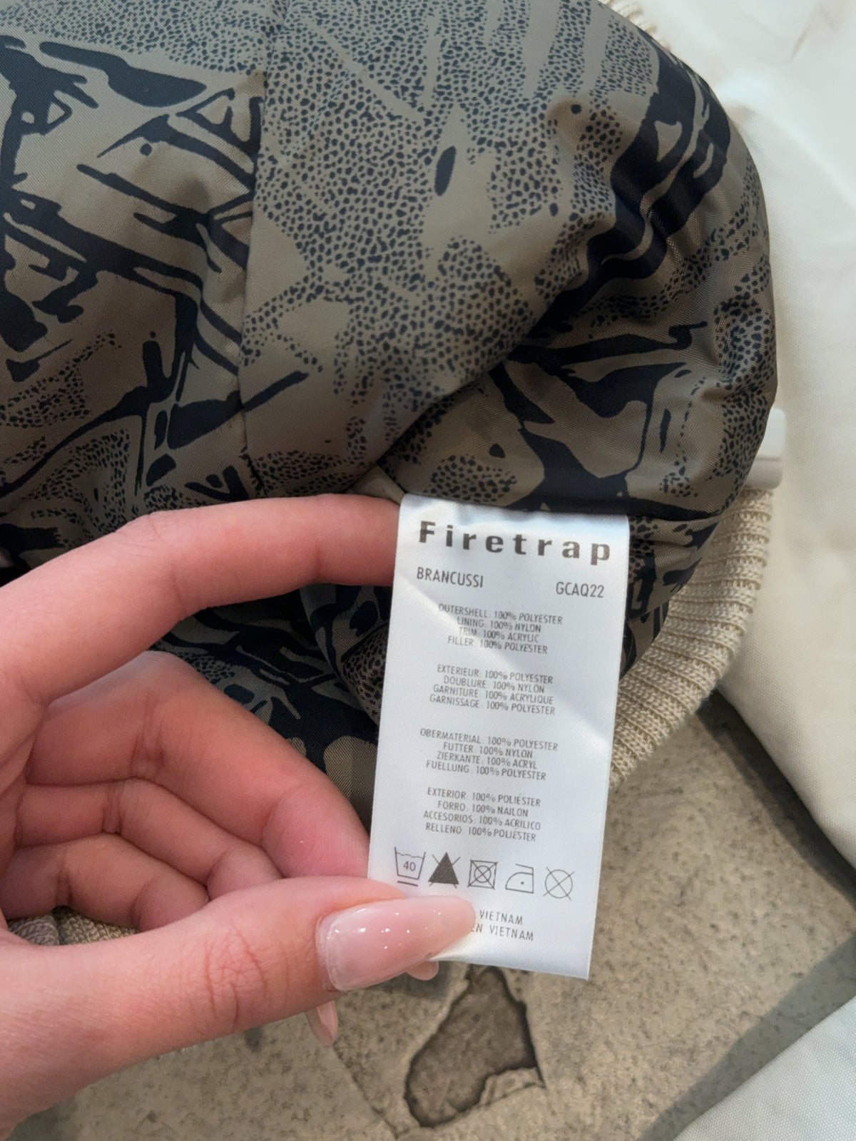 Vintage Firetrap Jacke (S)
