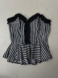 Vintage Le Gatté Strapless Top (M)