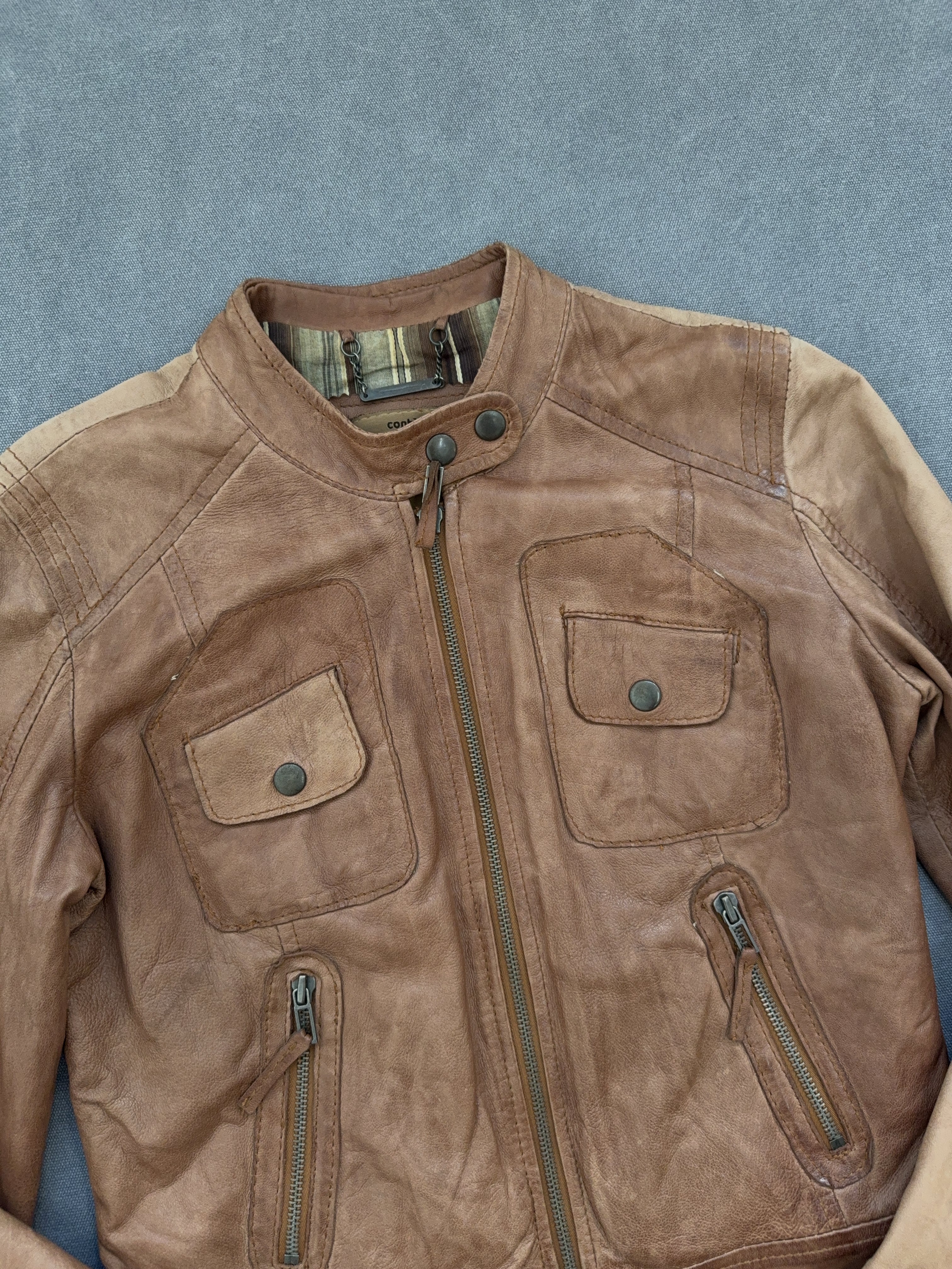 Vintage Conbipel Leder Jacke (S)