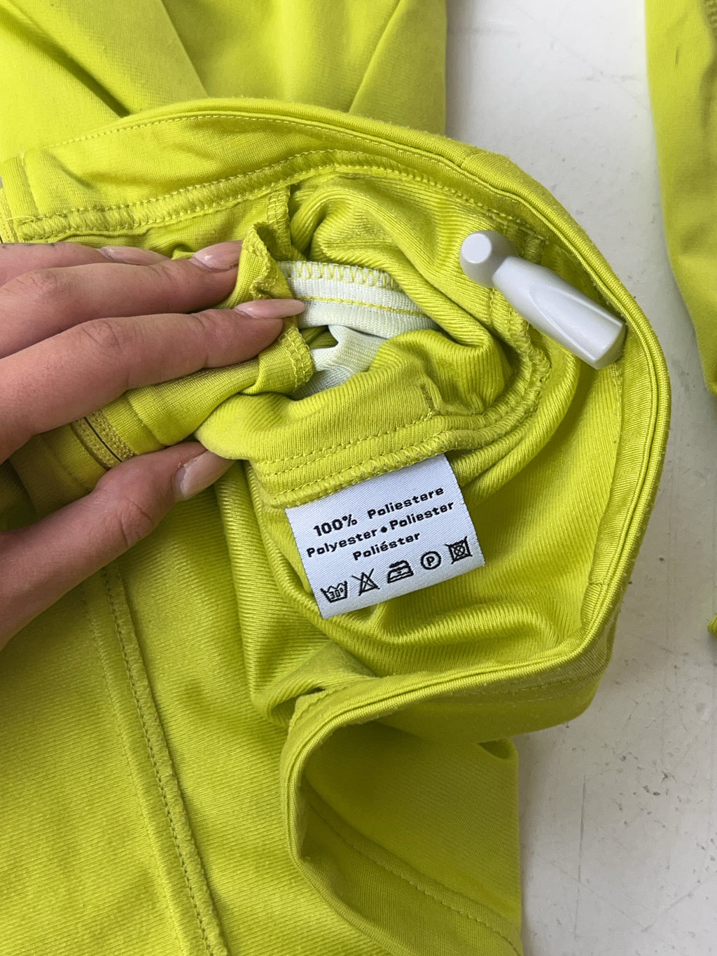 Vintage Kappa Neon Gelbe Track Jacke (M)