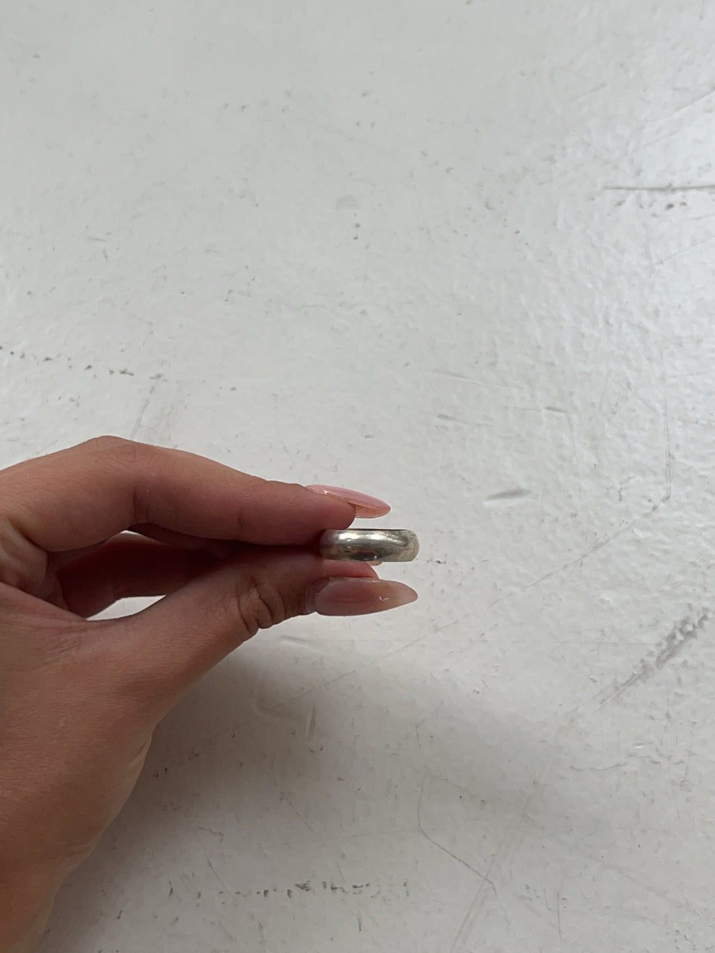 Vintage 925 Silber Schlichter Ring