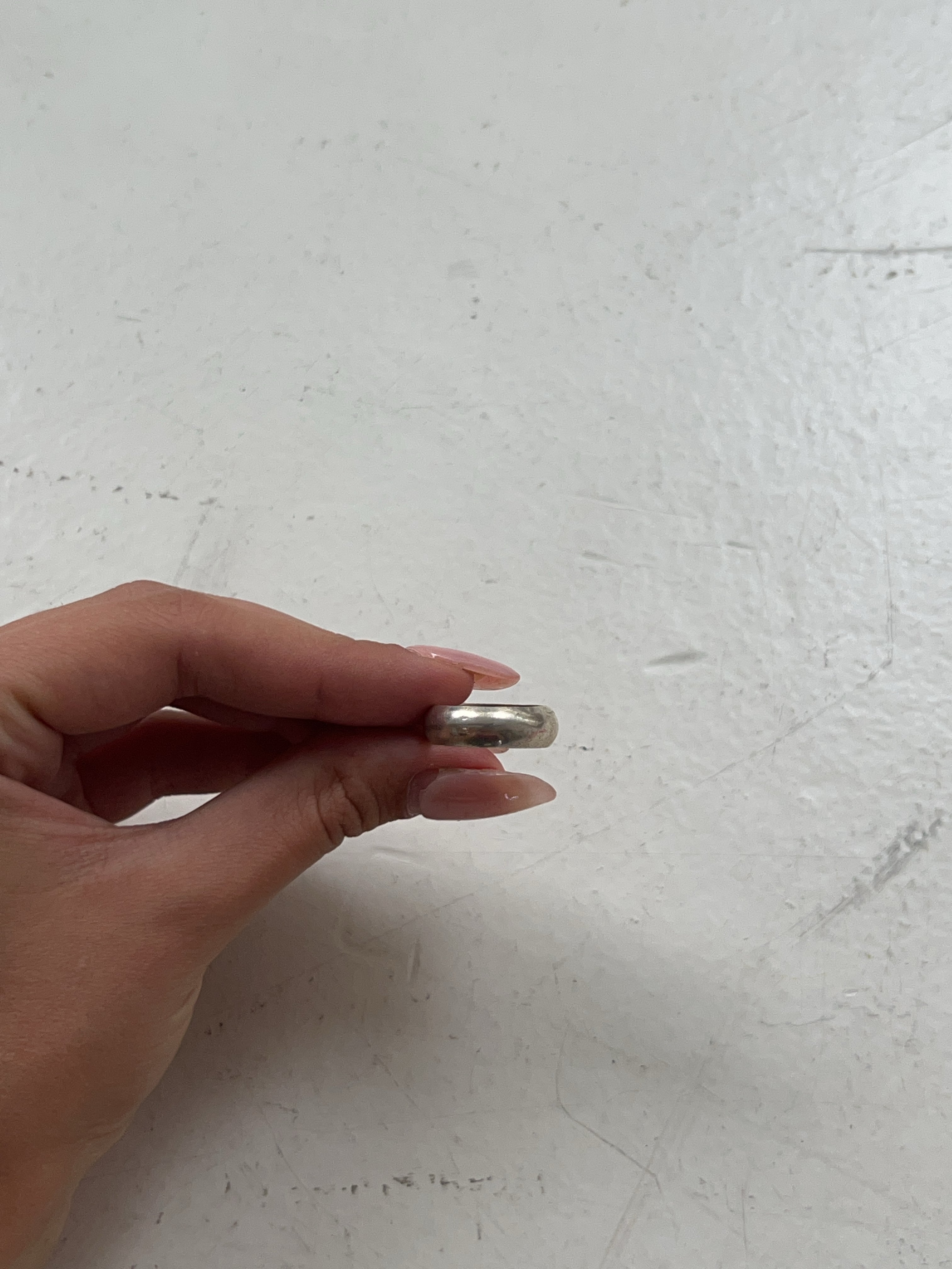 Vintage 925 Silber Schlichter Ring