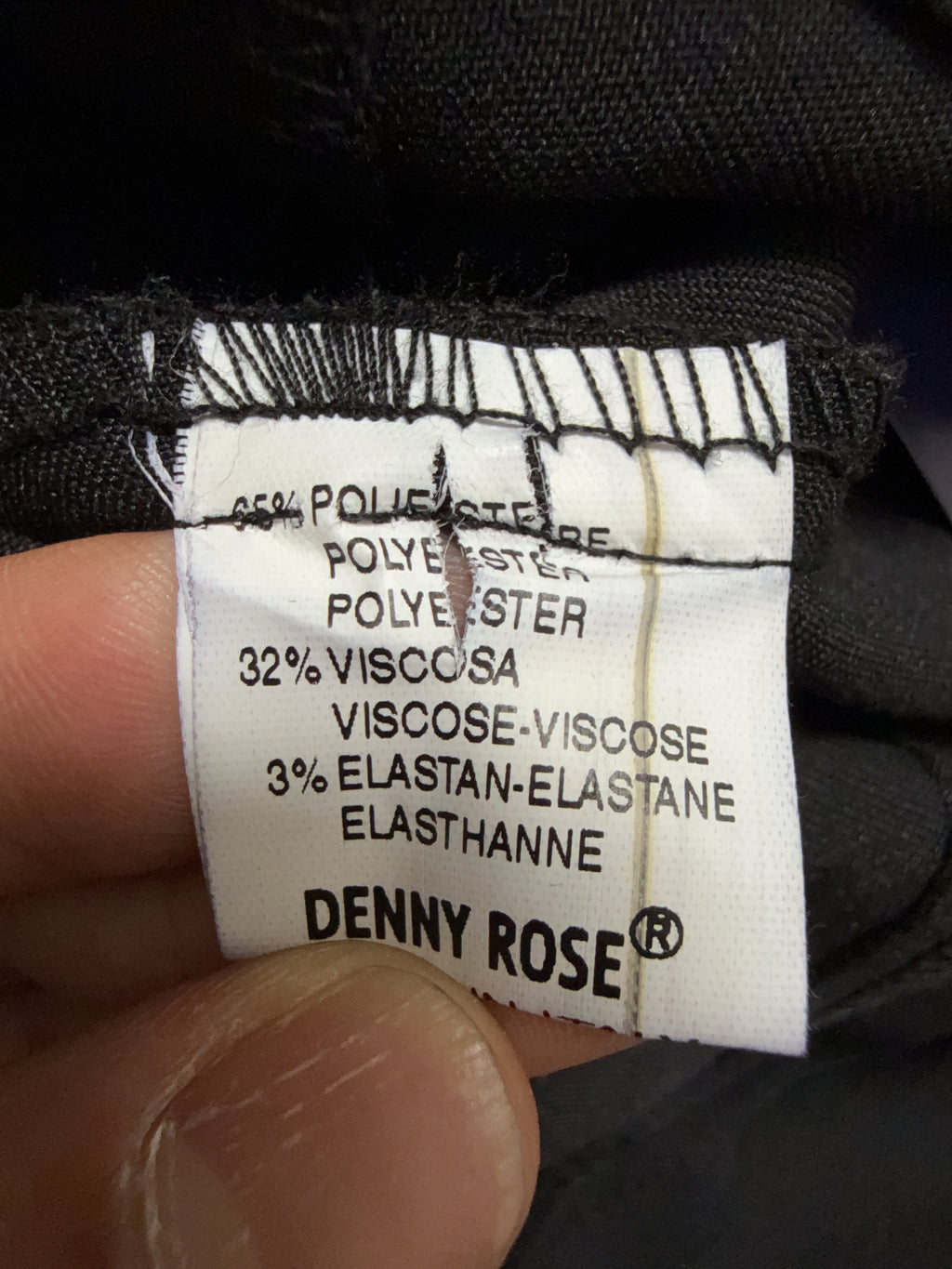 Vintage Denny Rose Jumpsuit für Damen. Y2K Second Hand 2000s Fashion 