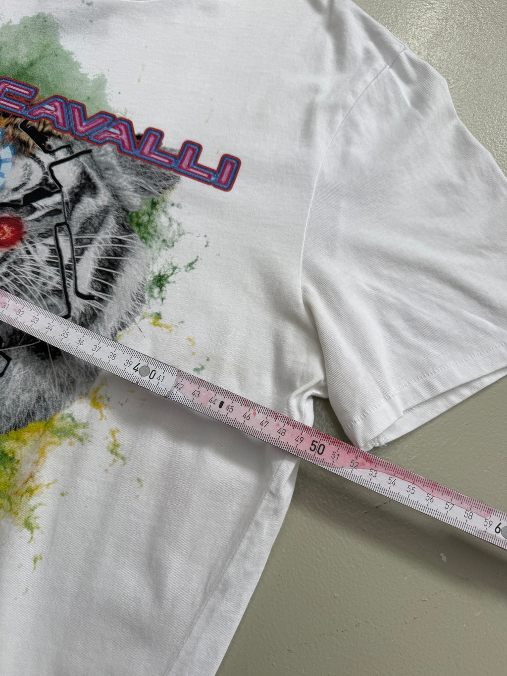 Vintage Just Cavalli Printed Tee L