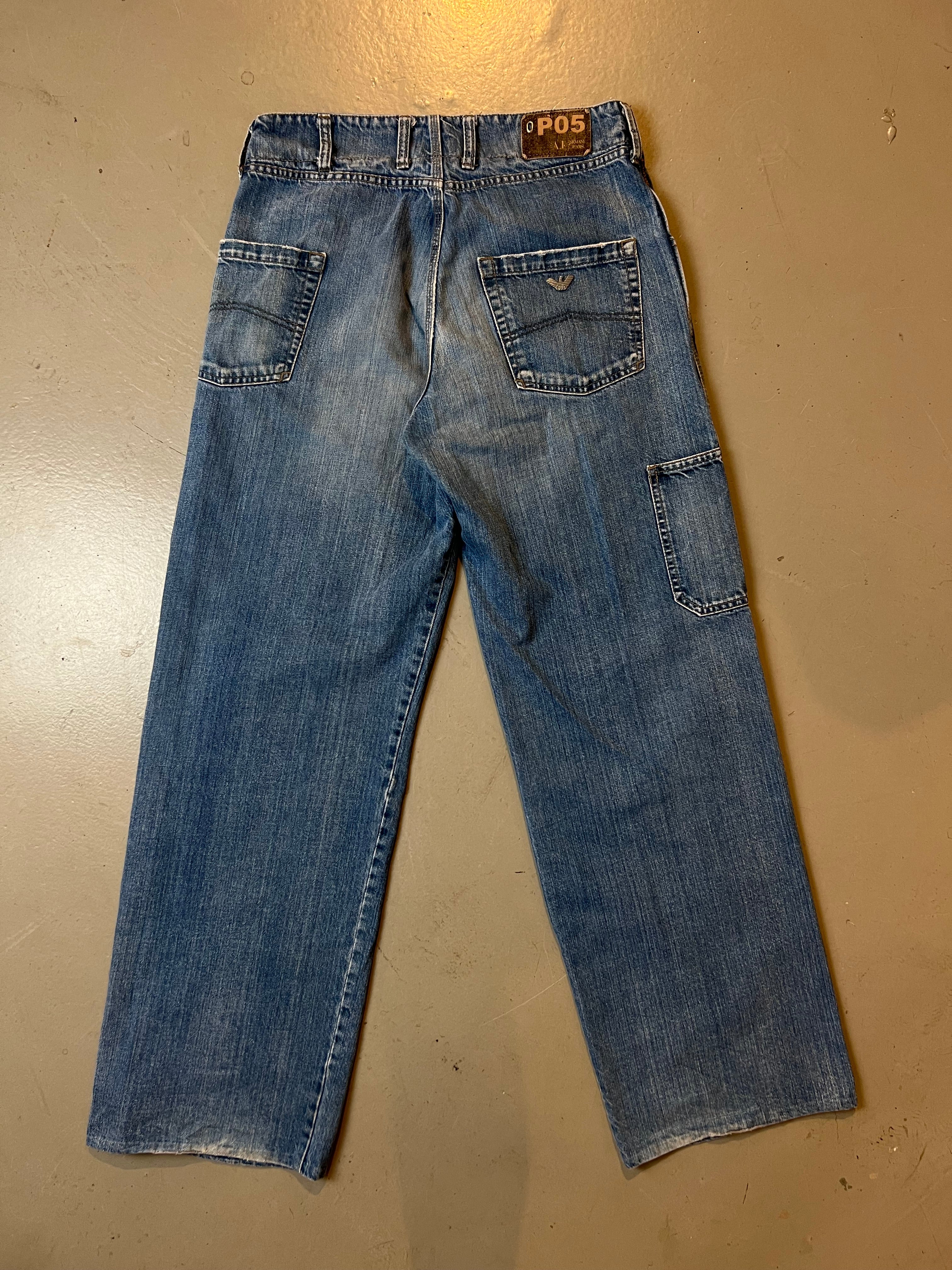 Vintage Blue Armani Denim L/XL