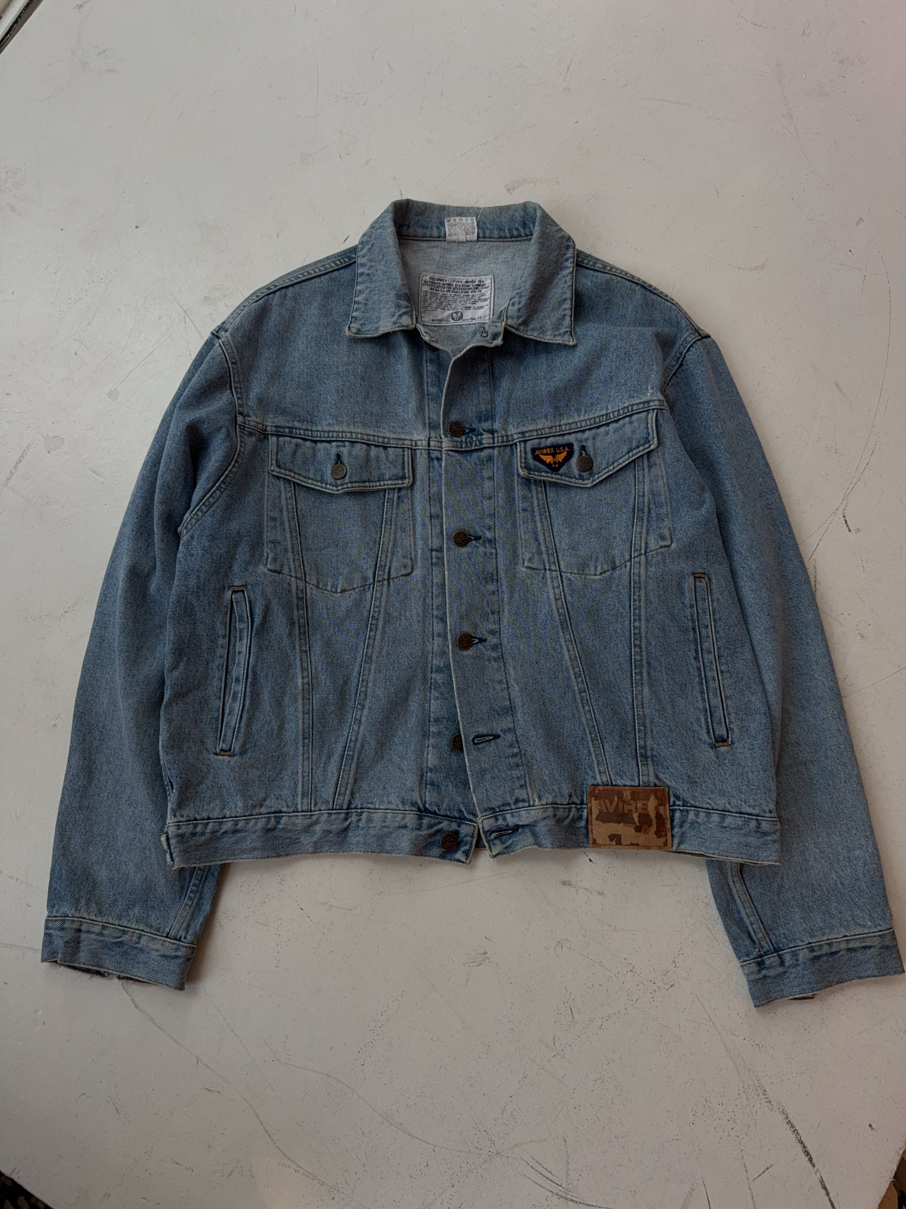 Vintage Avirex Jeansjacke (XL)