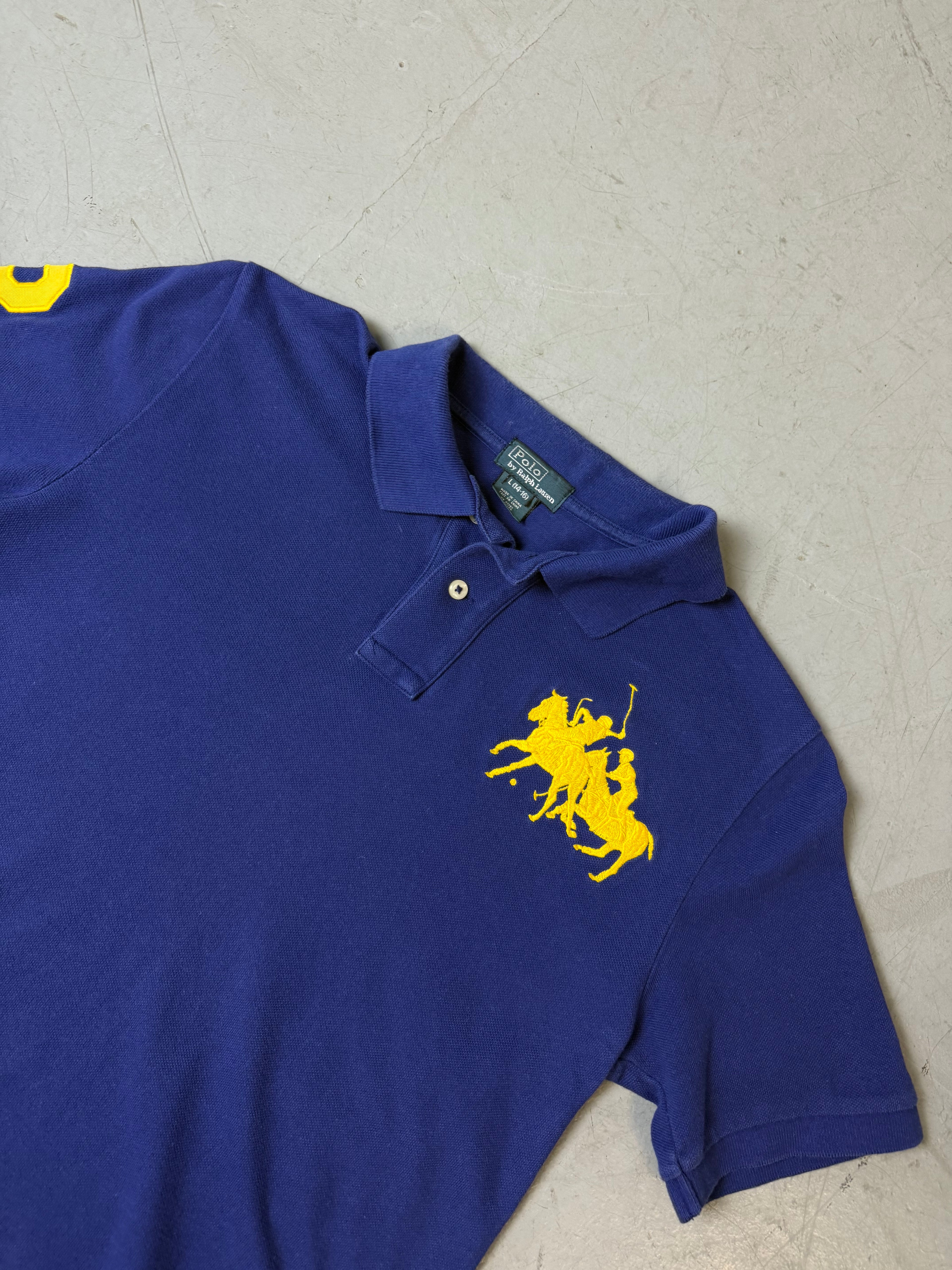 Vintage Blue Ralph Lauren Polo M