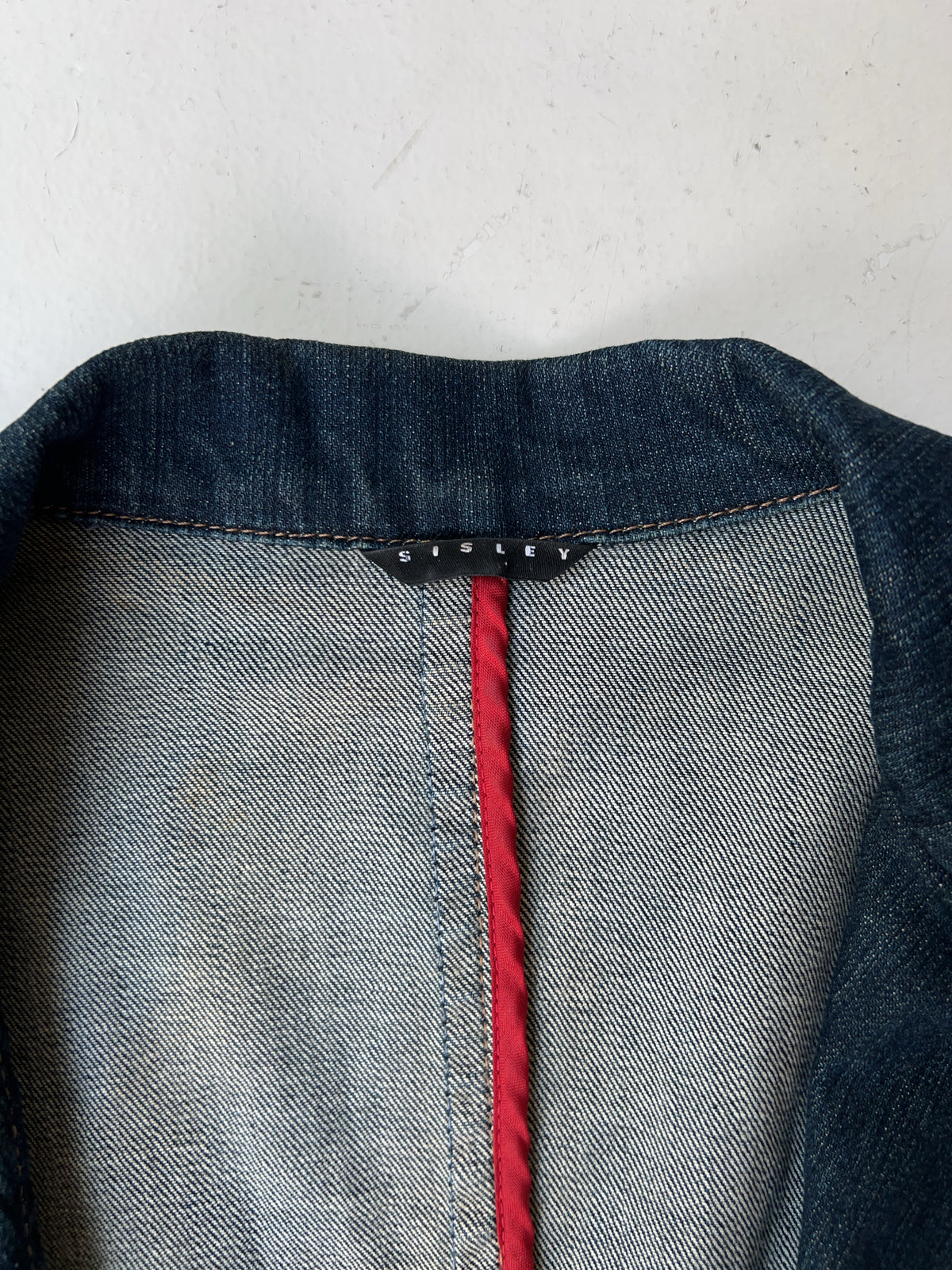 Vintage Sisley Jeans Jacket (L)