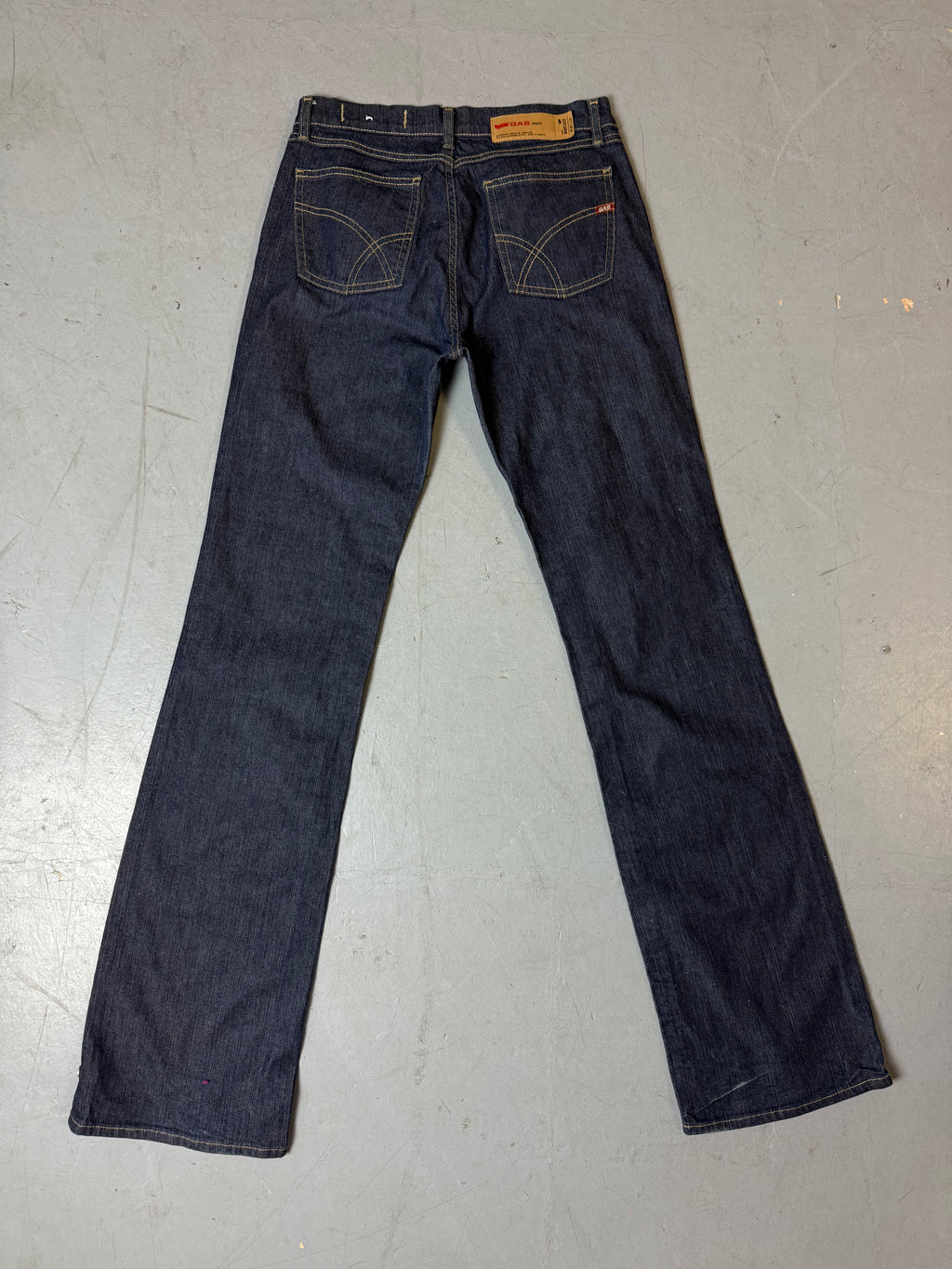 Vintage GAS Dark Denim High Waisted Jeans XS