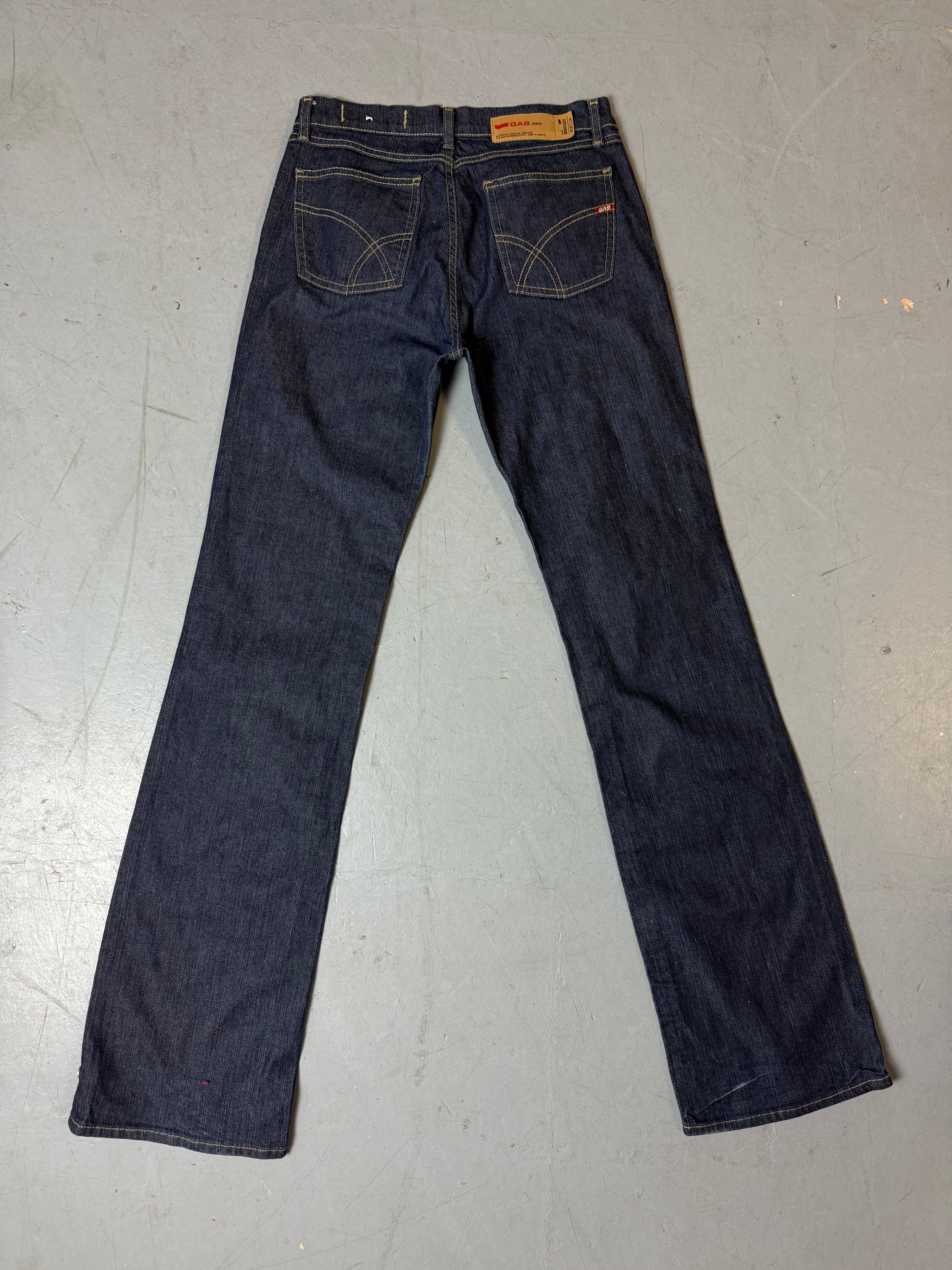 Vintage GAS Dark Denim High Waisted Jeans XS