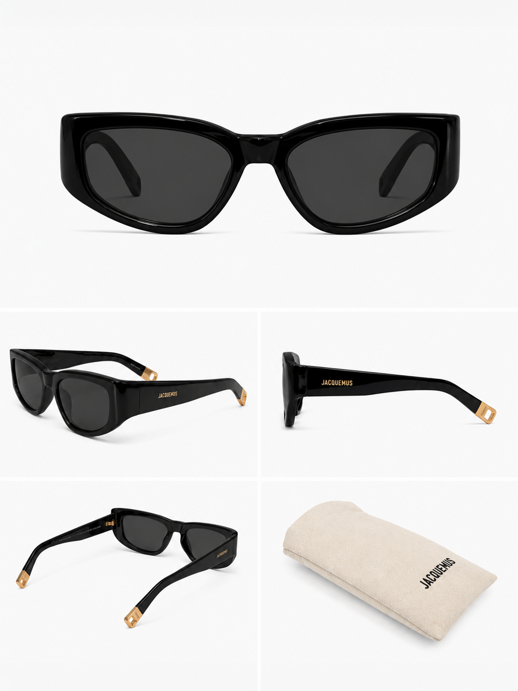 Jacquemus Black Sunglasses