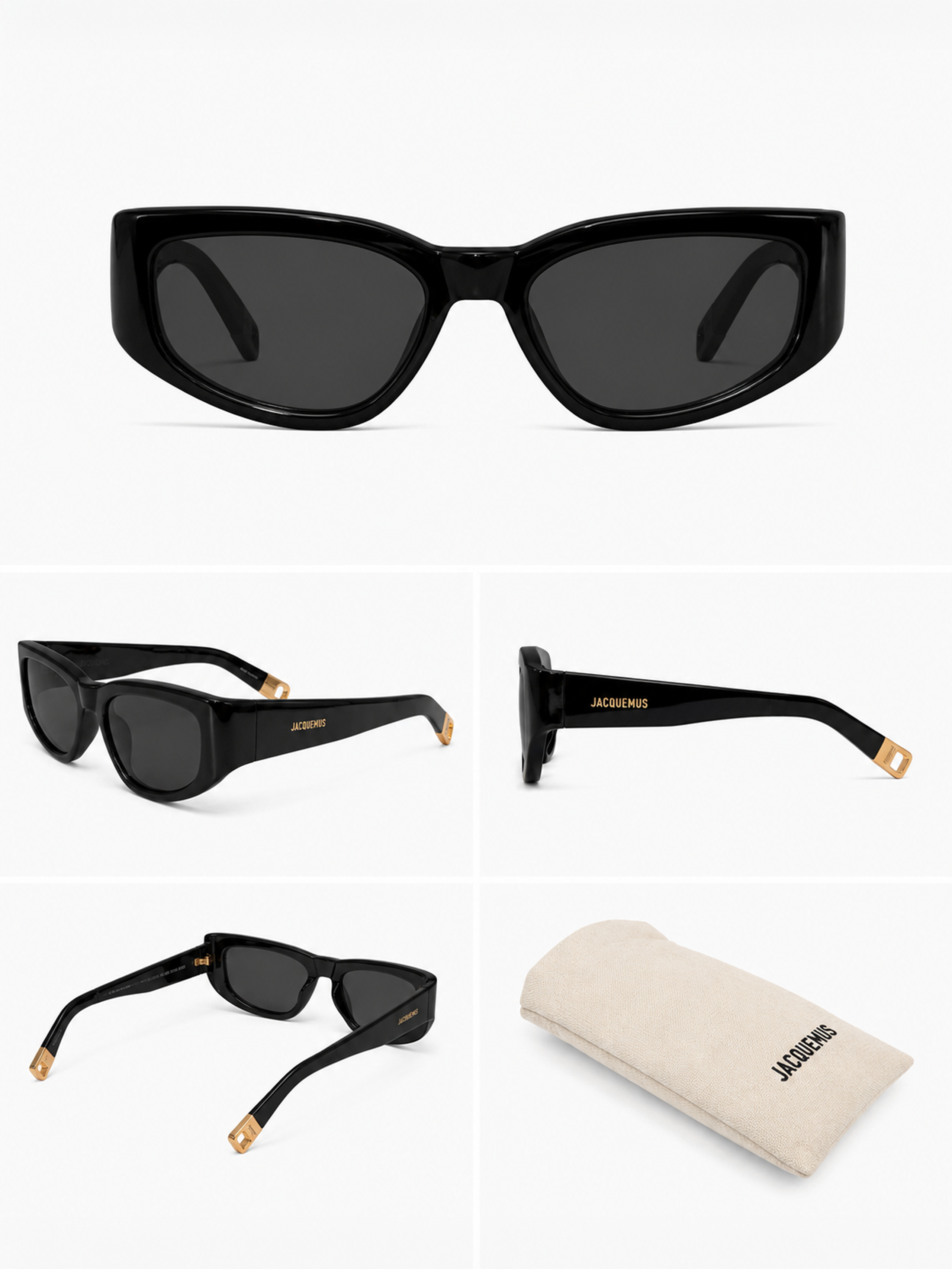 Jacquemus Black Sunglasses