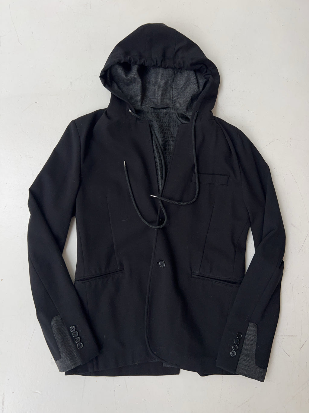 Vintage Bikkembergs Hooded Blazer Jacket (L)