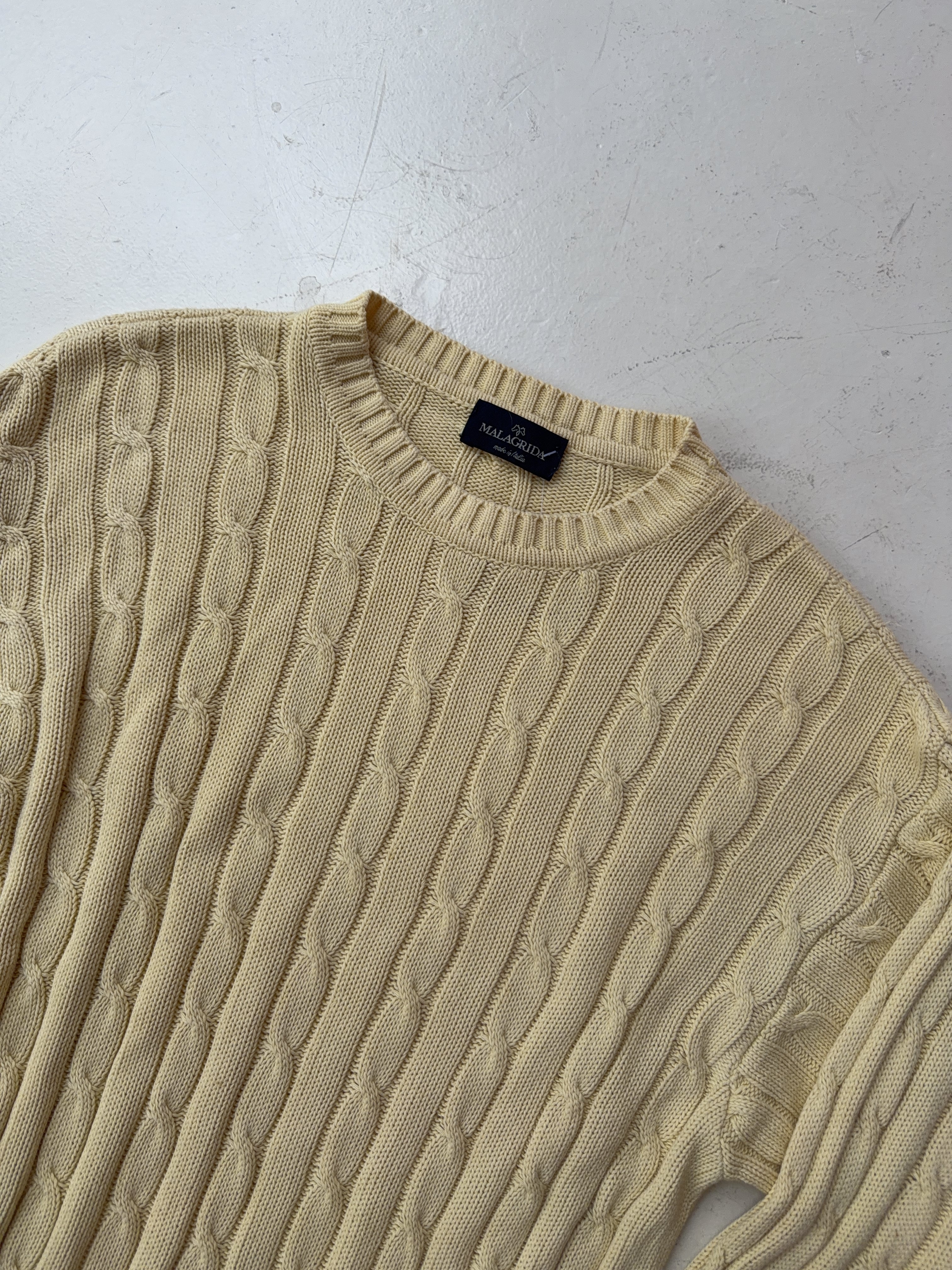 Vintage Malagrida Knit Sweater (L)