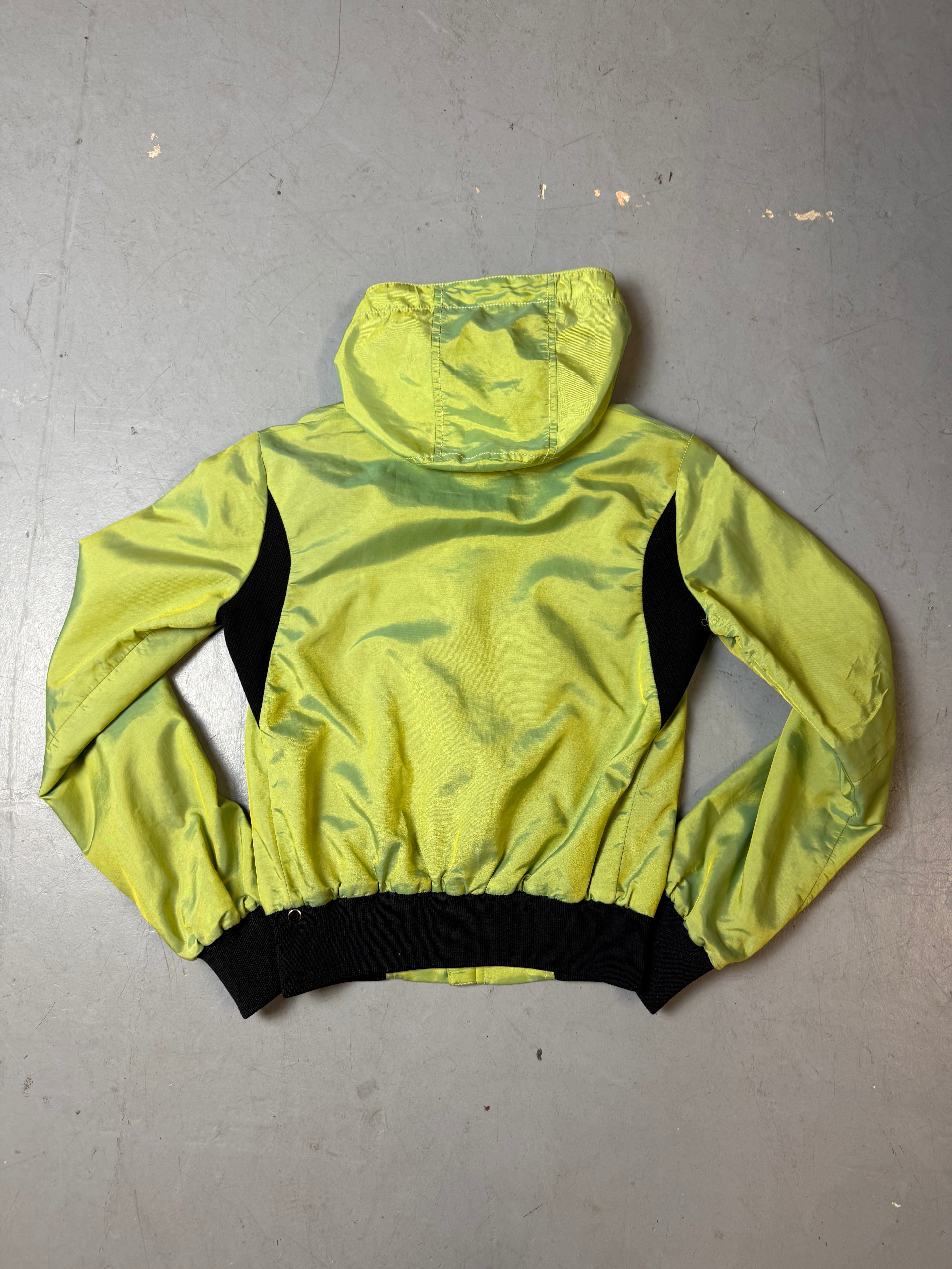 Vintage Refrigiwear Light Green Cropped Jacket S