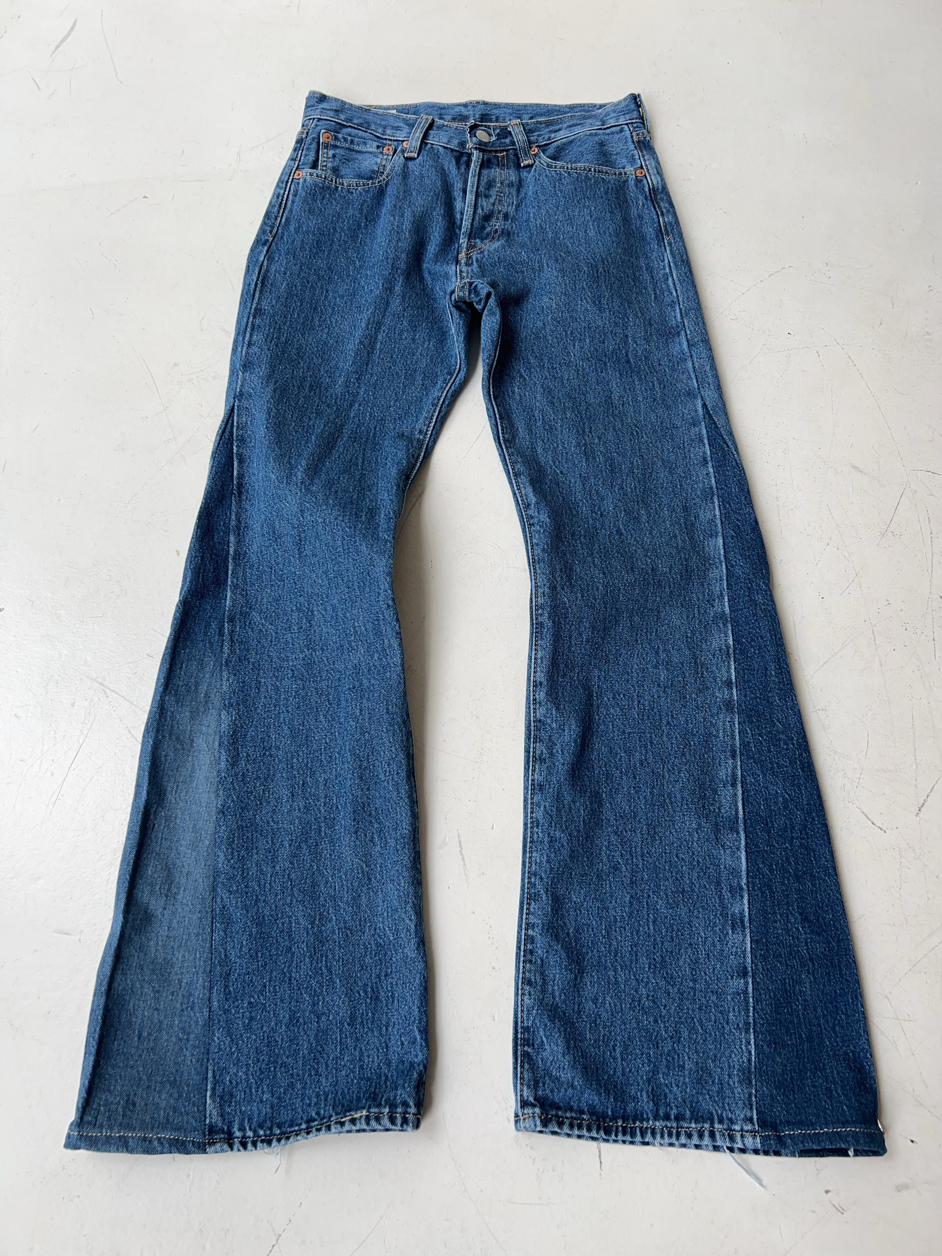 Vintage Levi's 501 Reworked Bootcut Jeans (M)