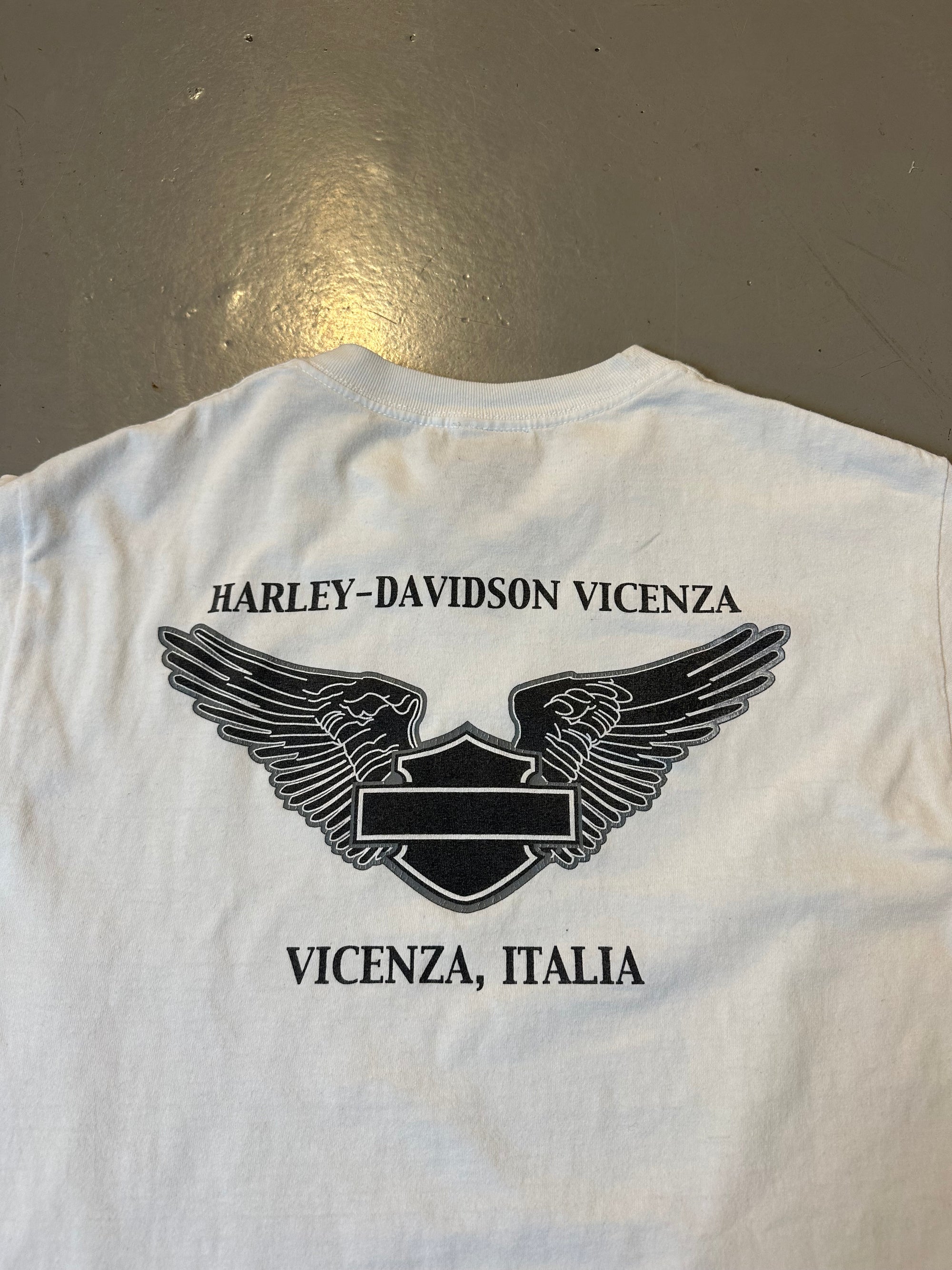 Vintage Harley Davidson White Longsleeve M